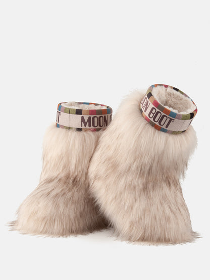 MOON BOOT ICON YETI MID BEIGE BOOTS
