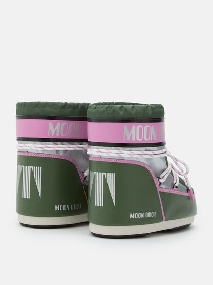 MOON BOOT ICON LOW SPACE RACING GREEN BOOTS