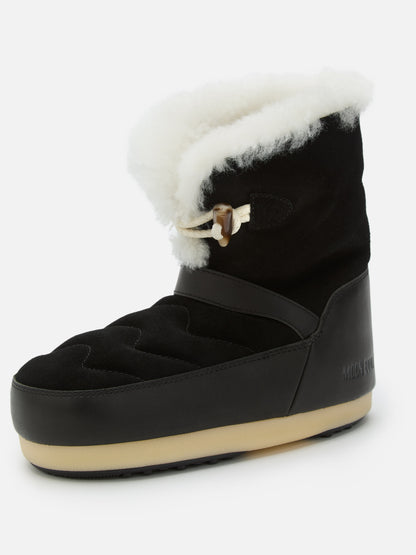 MOON BOOT EVX BLACK IGLOO BOOTS