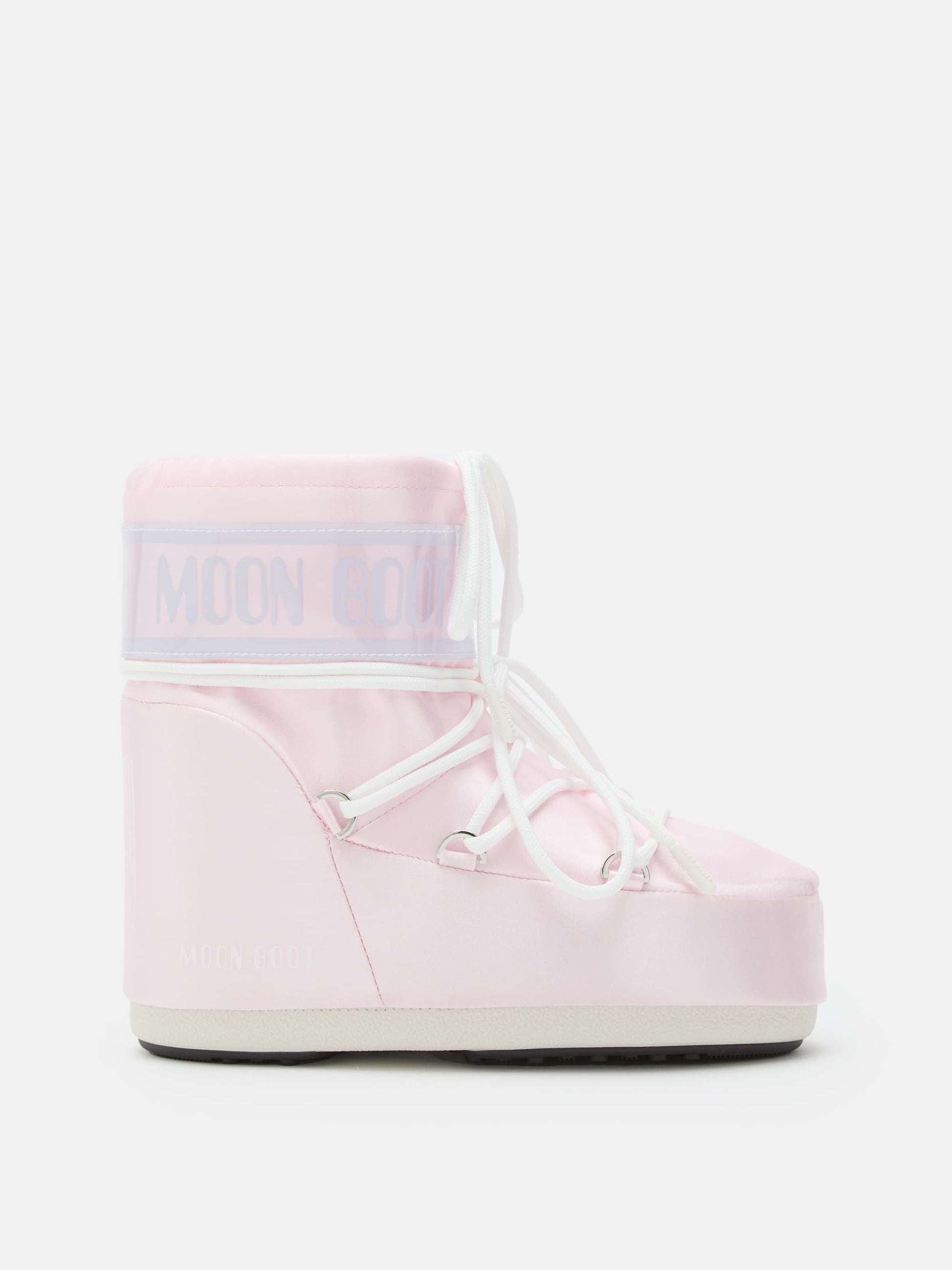 MOON BOOT ICON LOW ROSE PEARLY BOOTS