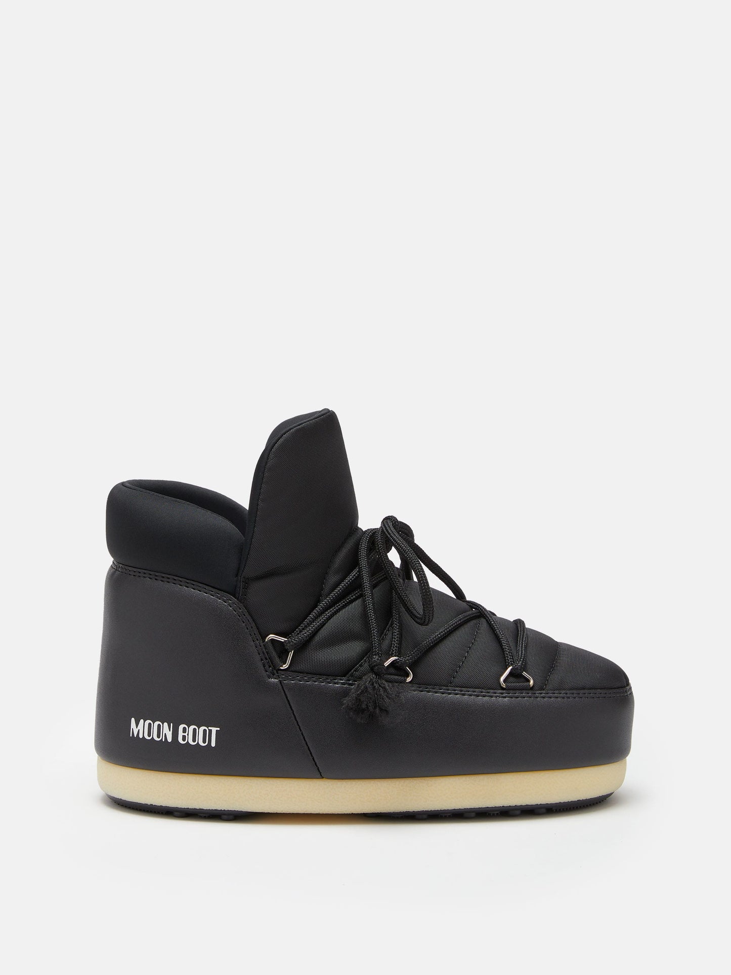 MOON BOOT EVX BLACK NYLON PUMPS