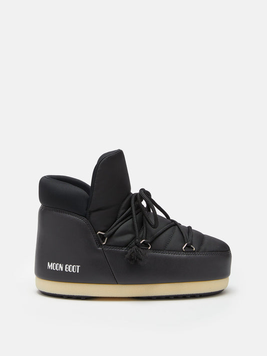 MOON BOOT EVX BLACK NYLON PUMPS
