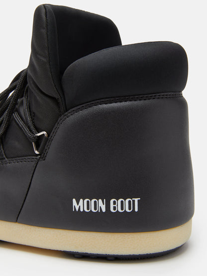 MOON BOOT EVX BLACK NYLON PUMPS