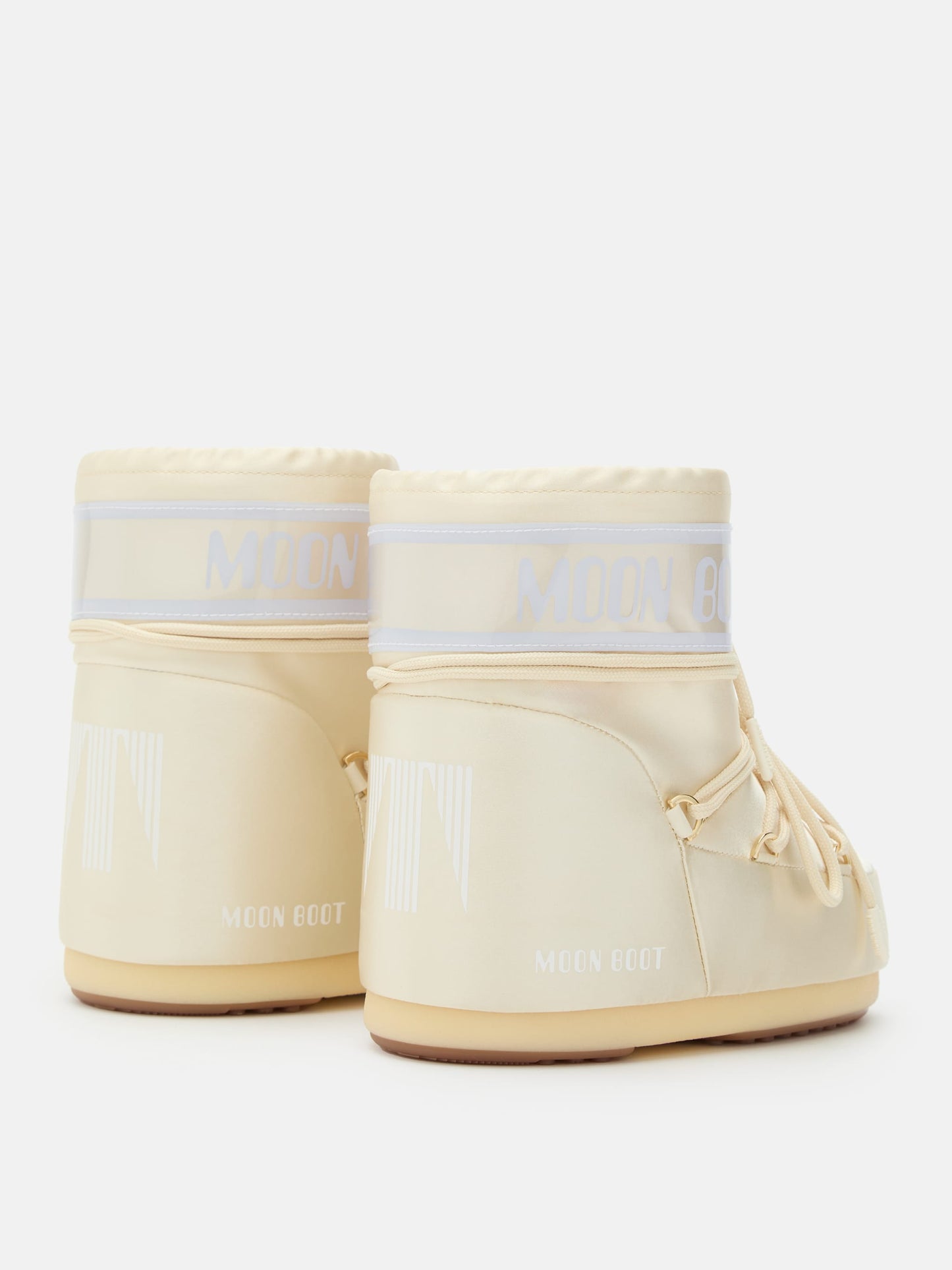 MOON BOOT ICON LOW IVORY PEARLY BOOTS