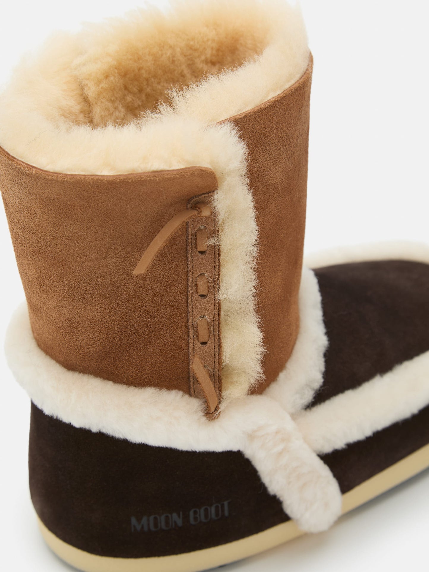 MOON BOOT EVX BROWN PATCH BOOTS