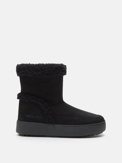 MOON BOOT LTRACK TINA BLACK BOOTS