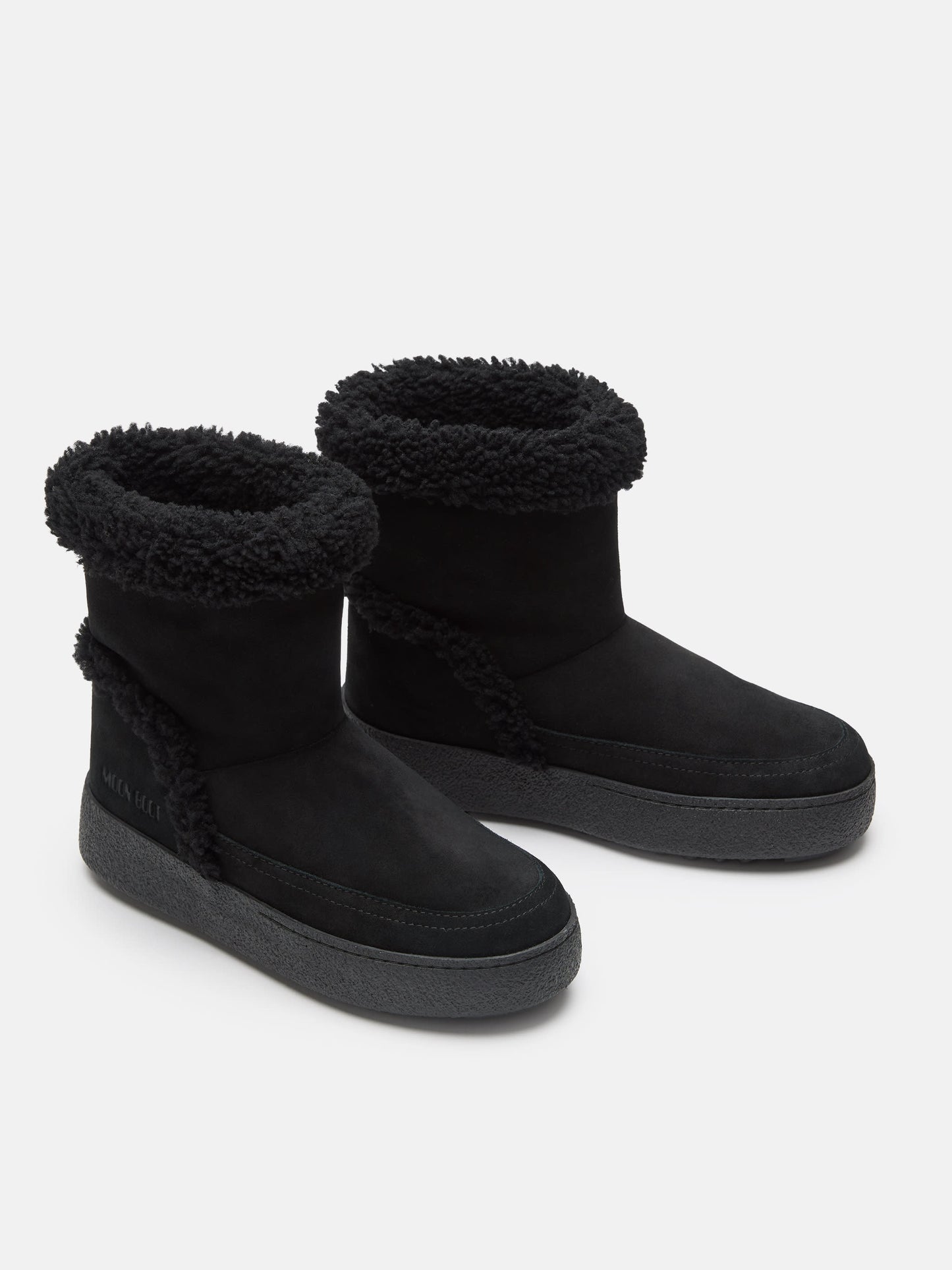 MOON BOOT LTRACK TINA BLACK BOOTS