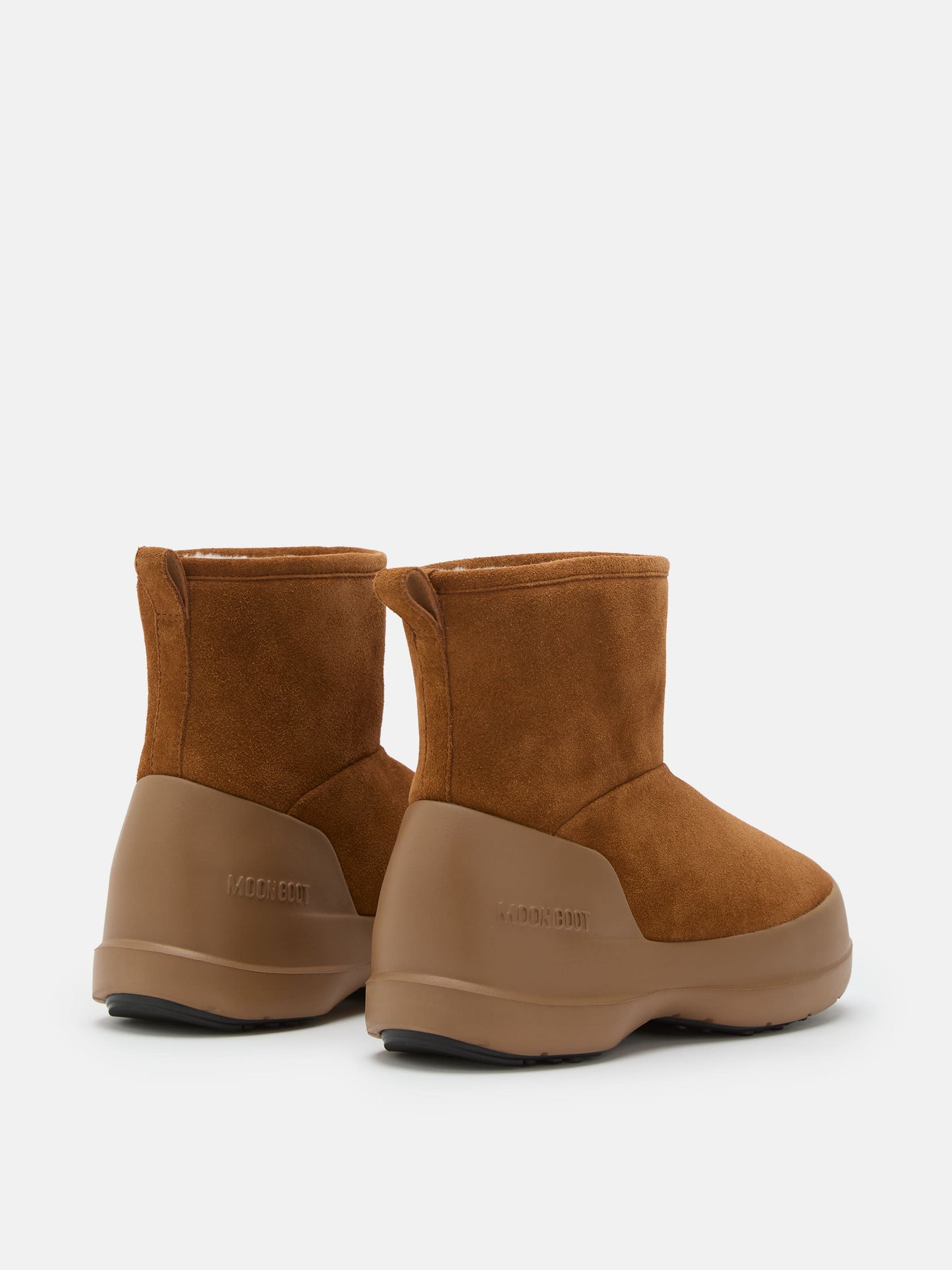MOON BOOT MEZZALUNA MID BROWN BOOTS