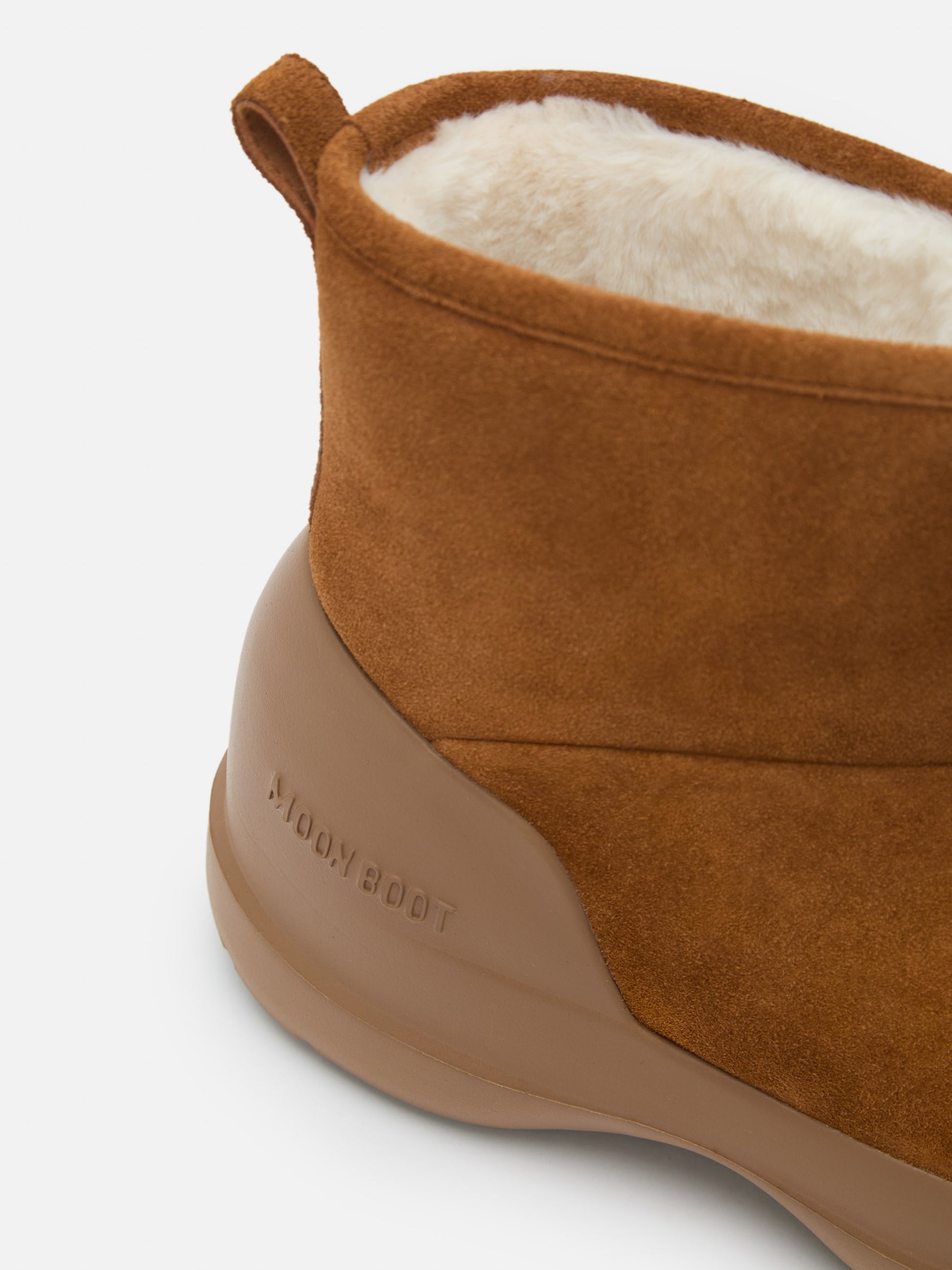 MOON BOOT MEZZALUNA MID BROWN BOOTS