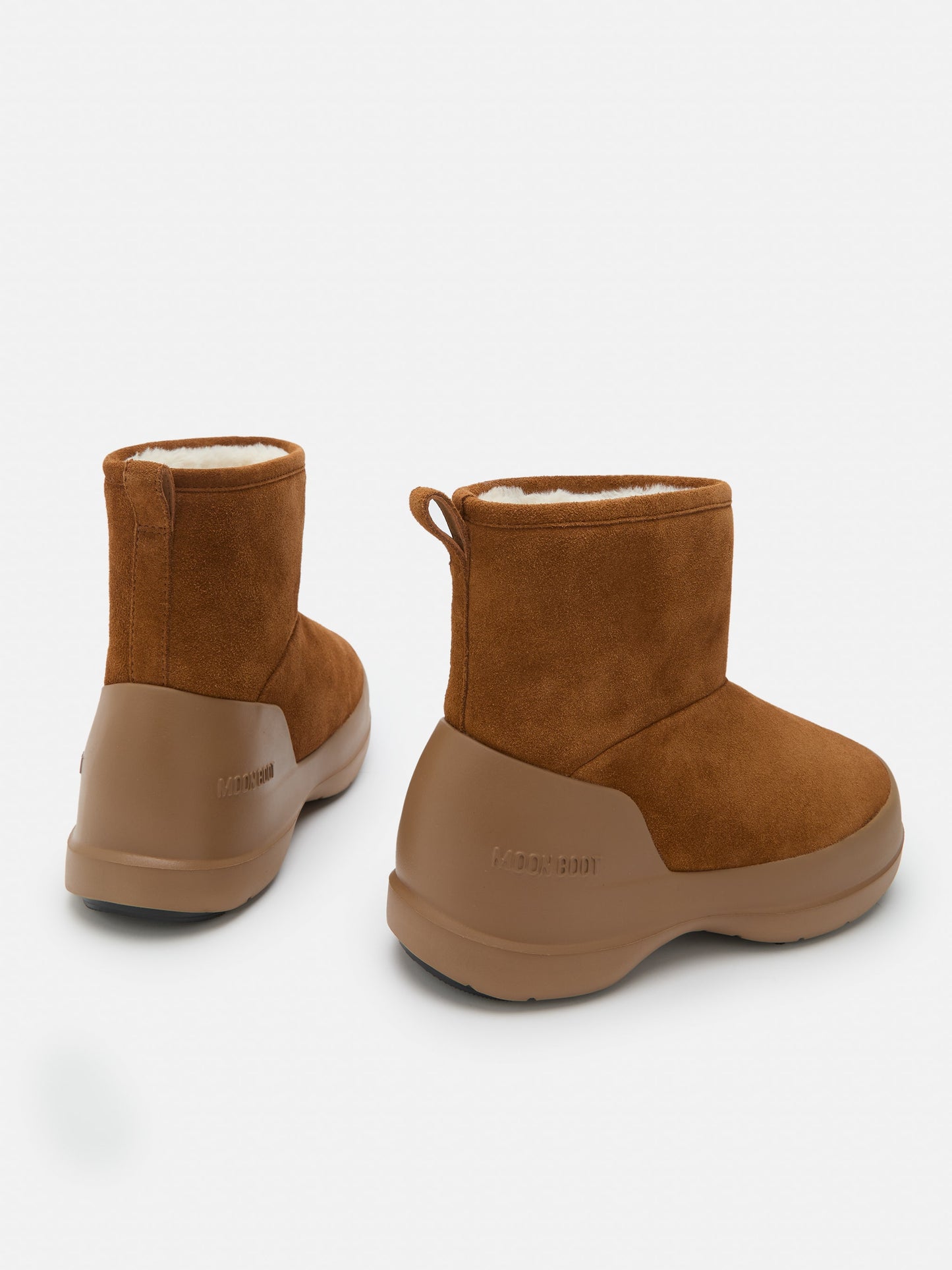MOON BOOT MEZZALUNA MID BROWN BOOTS