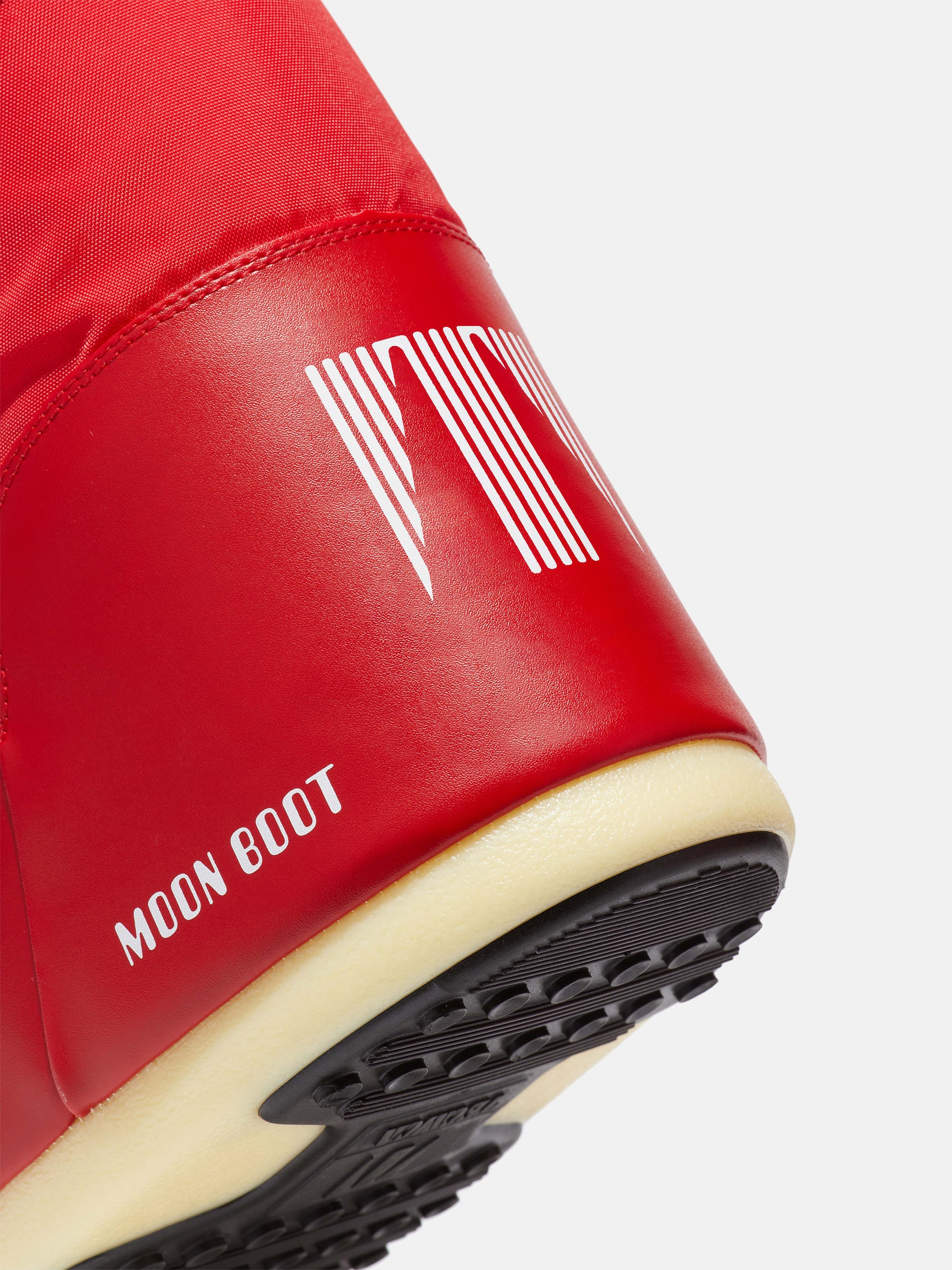 MOON BOOT ICON RED NYLON BOOTS