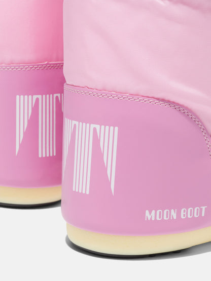 MOON BOOT ICON PINK NYLON BOOTS
