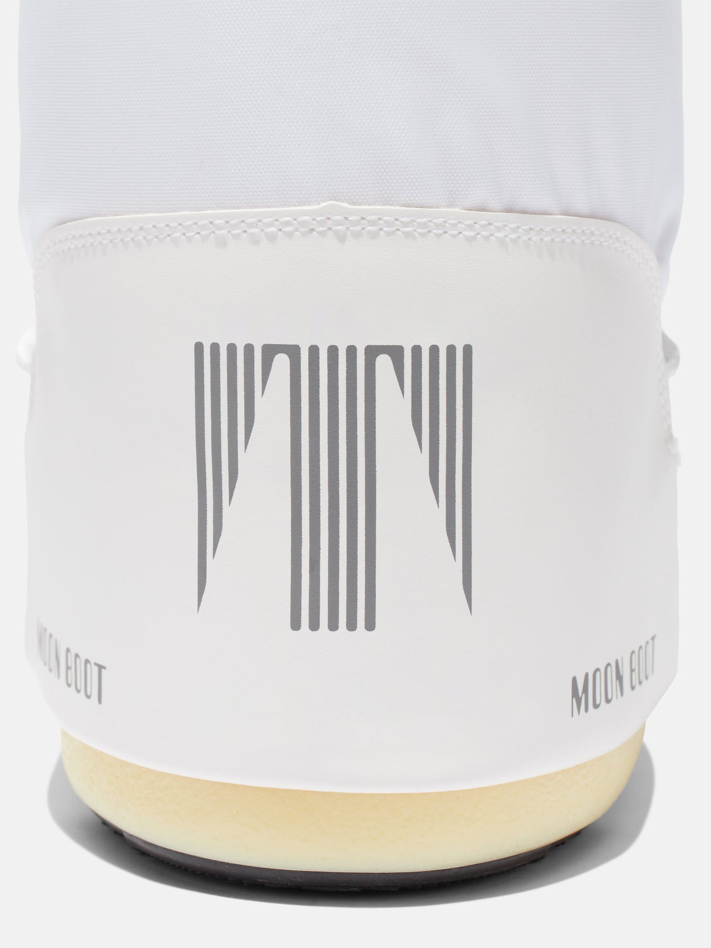 MOON BOOT ICON WHITE NYLON BOOTS