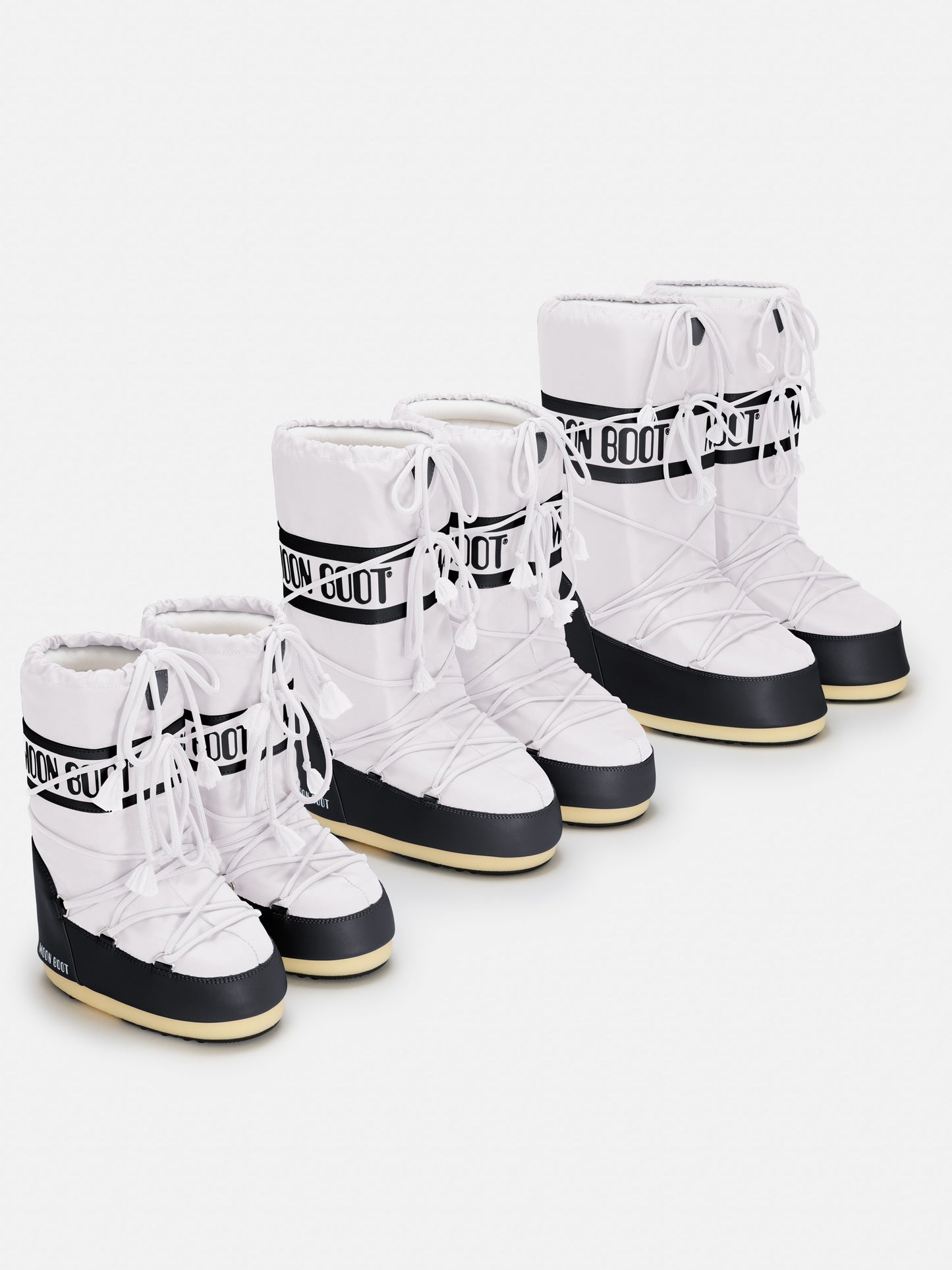 MOON BOOT ICON COLOURBLOCK NYLON BOOTS