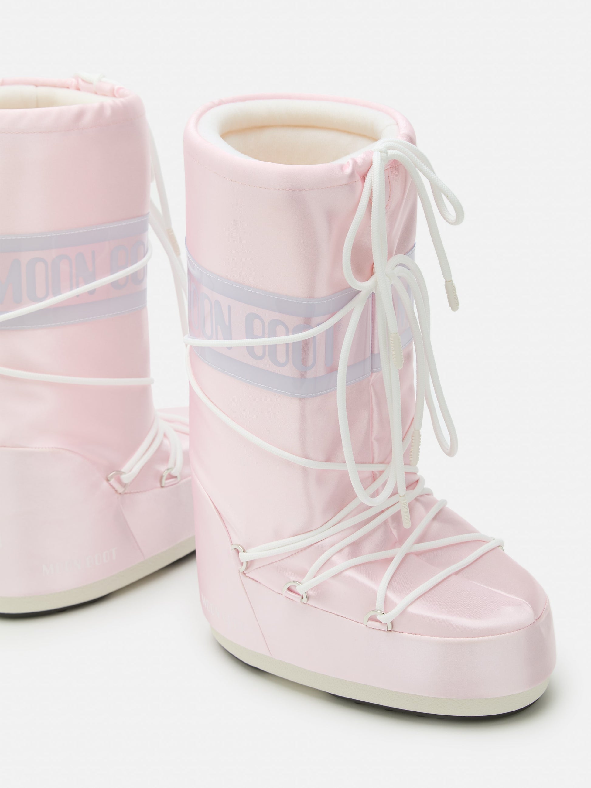 MOON BOOT ICON ROSE PEARLY BOOTS