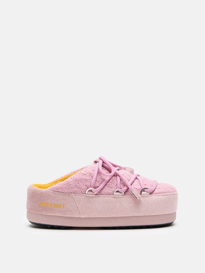 MOON BOOT MOON BOOT X GUEST IN RESIDENCE EVX ROSE KNIT MULES