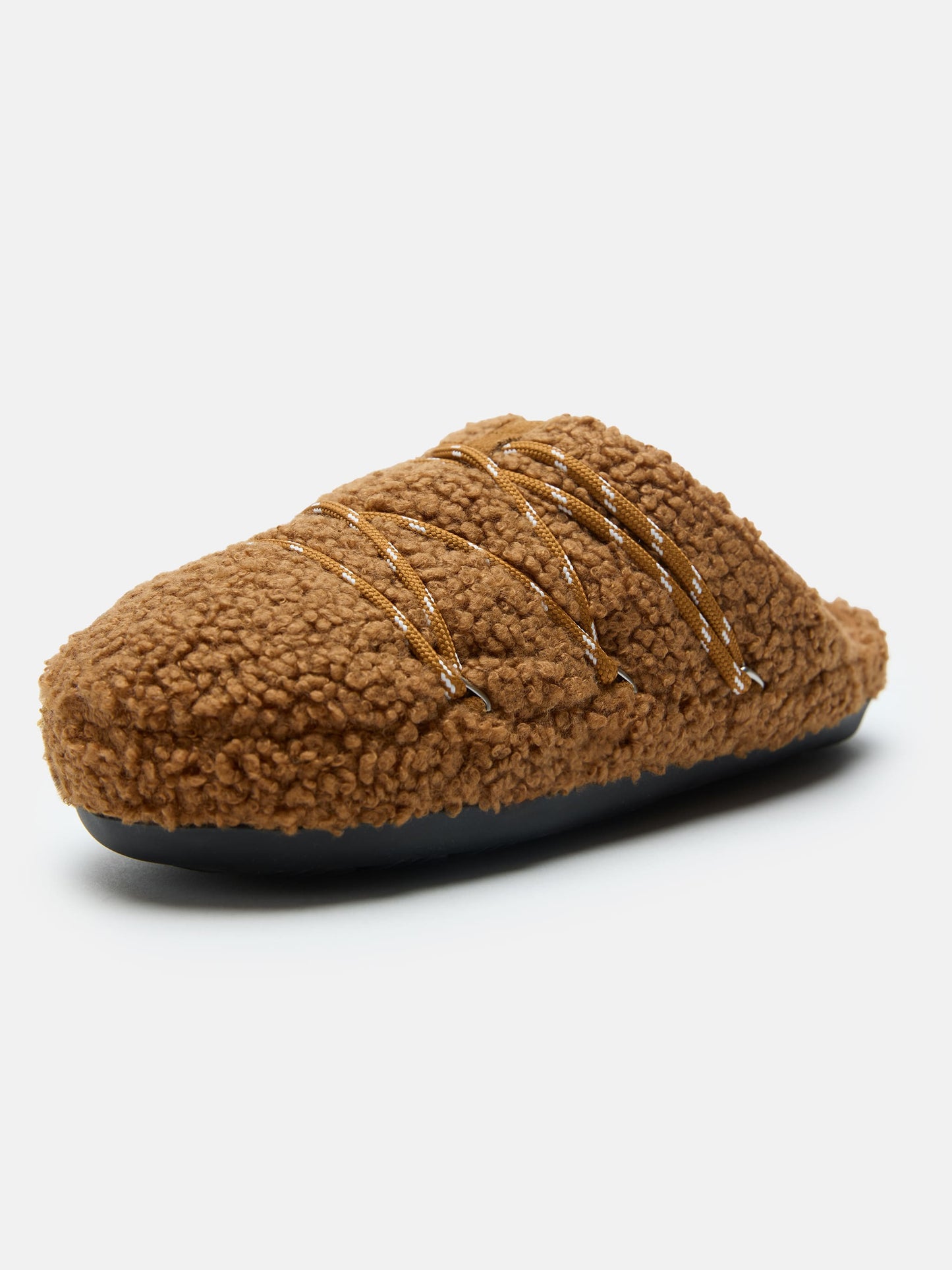 MOON BOOT TEDDY SLIPPER BROWN