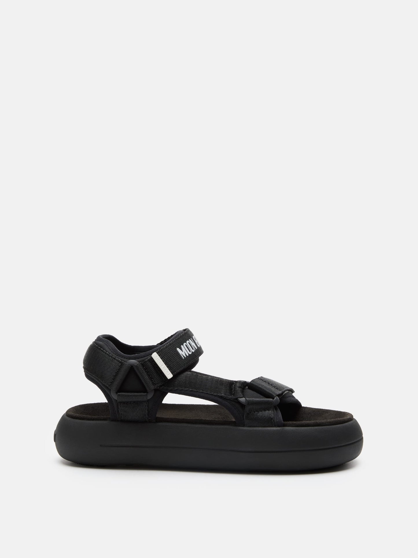MOON BOOT SUPER SANDAL BLACK