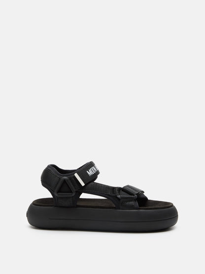 MOON BOOT SUPER SANDAL BLACK