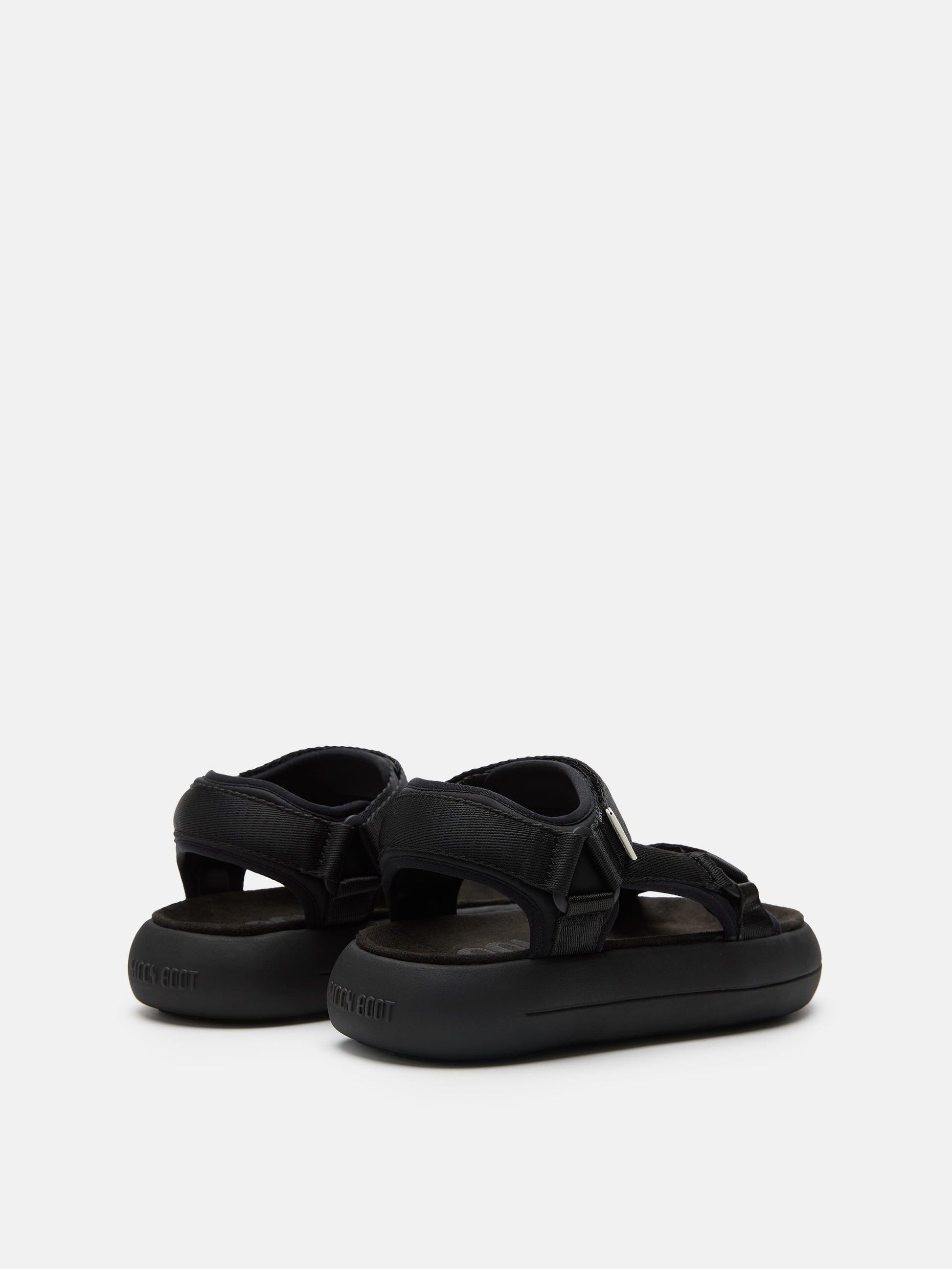 MOON BOOT SUPER SANDAL BLACK