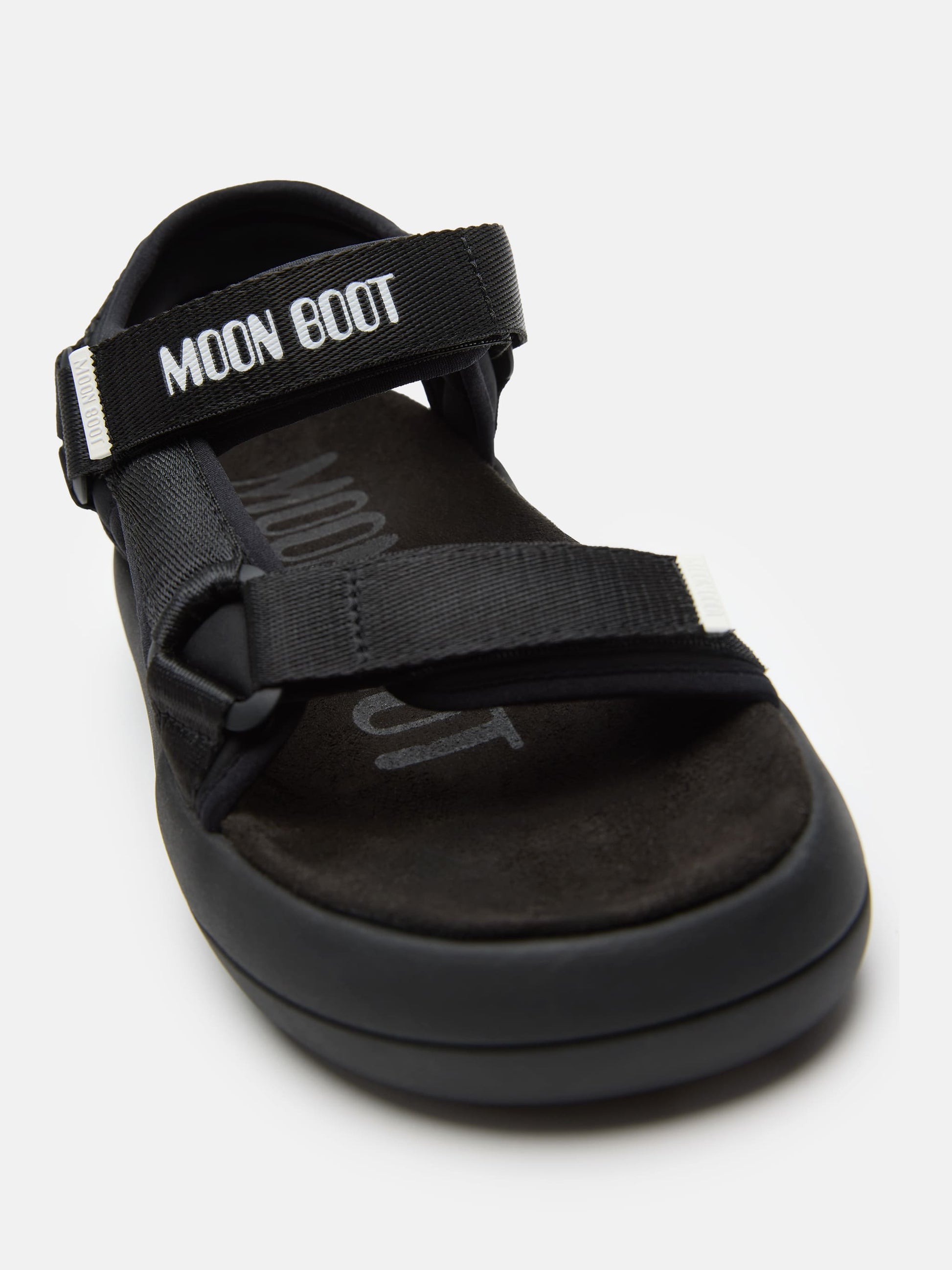 MOON BOOT SUPER SANDAL BLACK