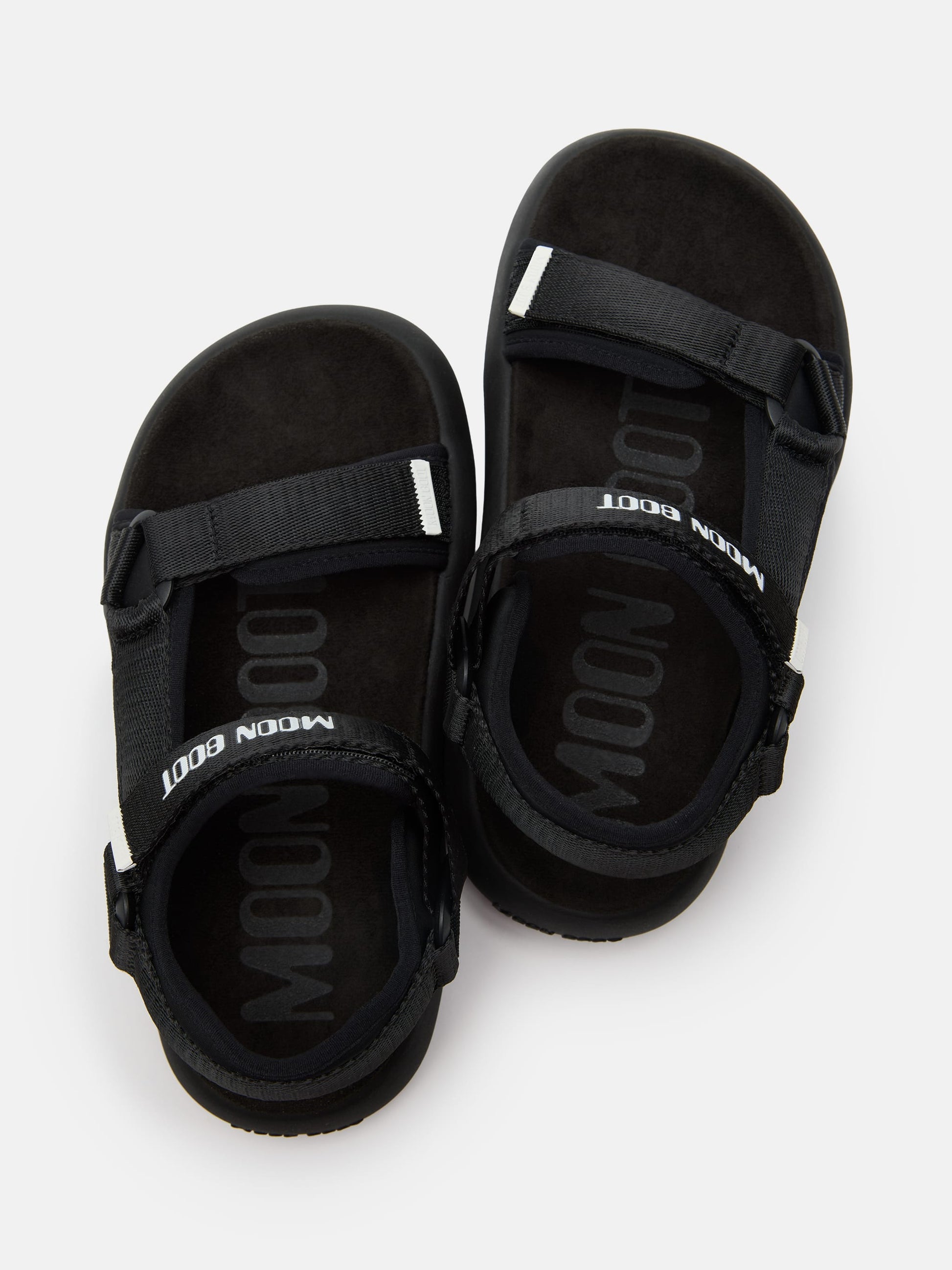 MOON BOOT SUPER SANDAL BLACK