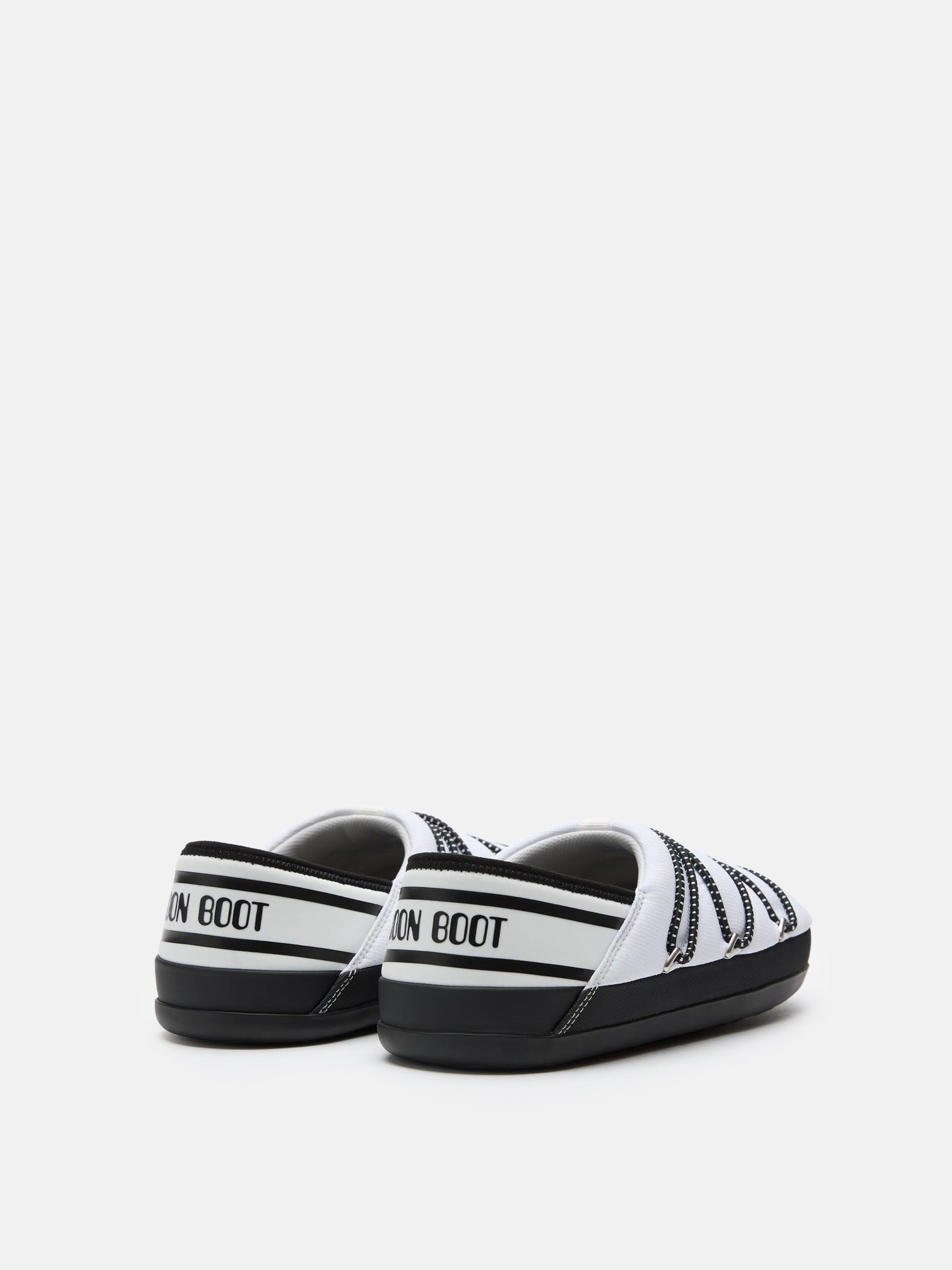 MOON BOOT ICON SLIPPER WHITE