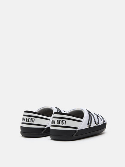 MOON BOOT ICON SLIPPER WHITE