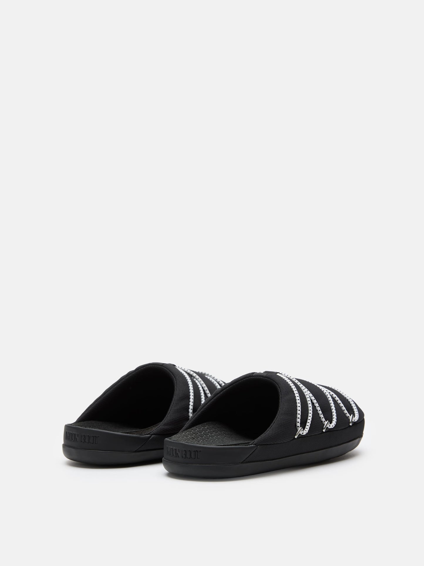 MOON BOOT SOFT SLIPPER BLACK