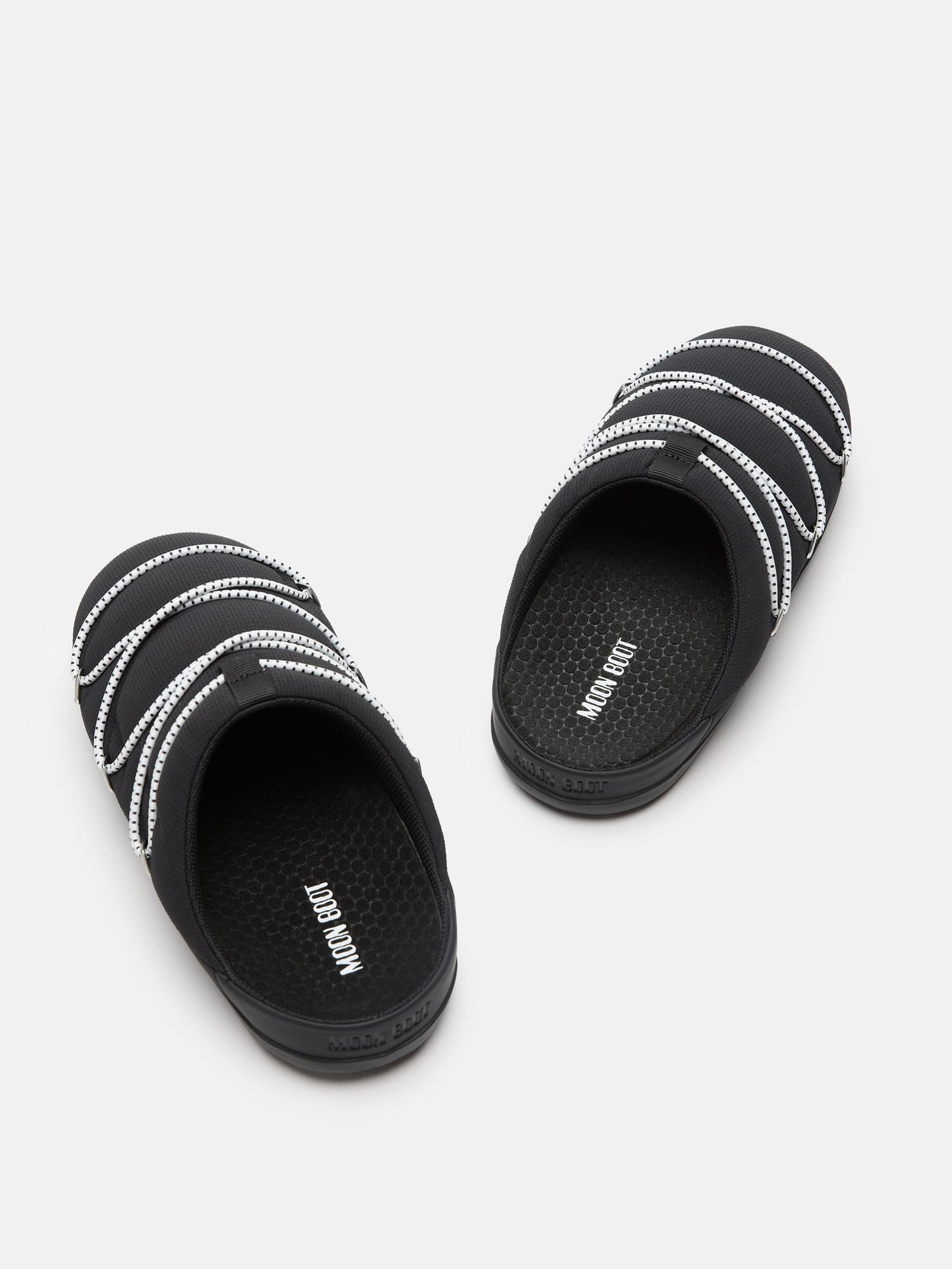 MOON BOOT SOFT SLIPPER BLACK