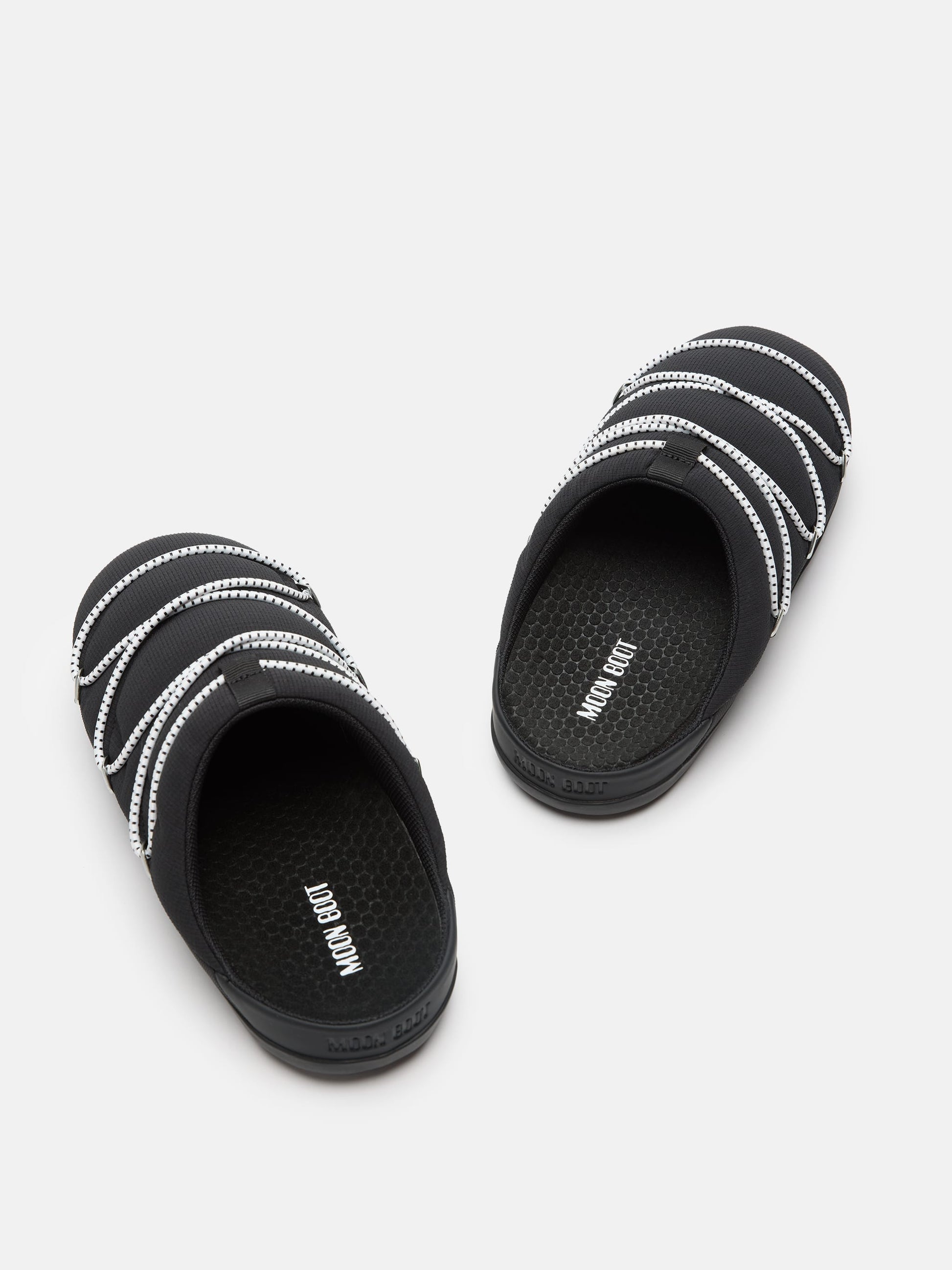 MOON BOOT SOFT SLIPPER BLACK
