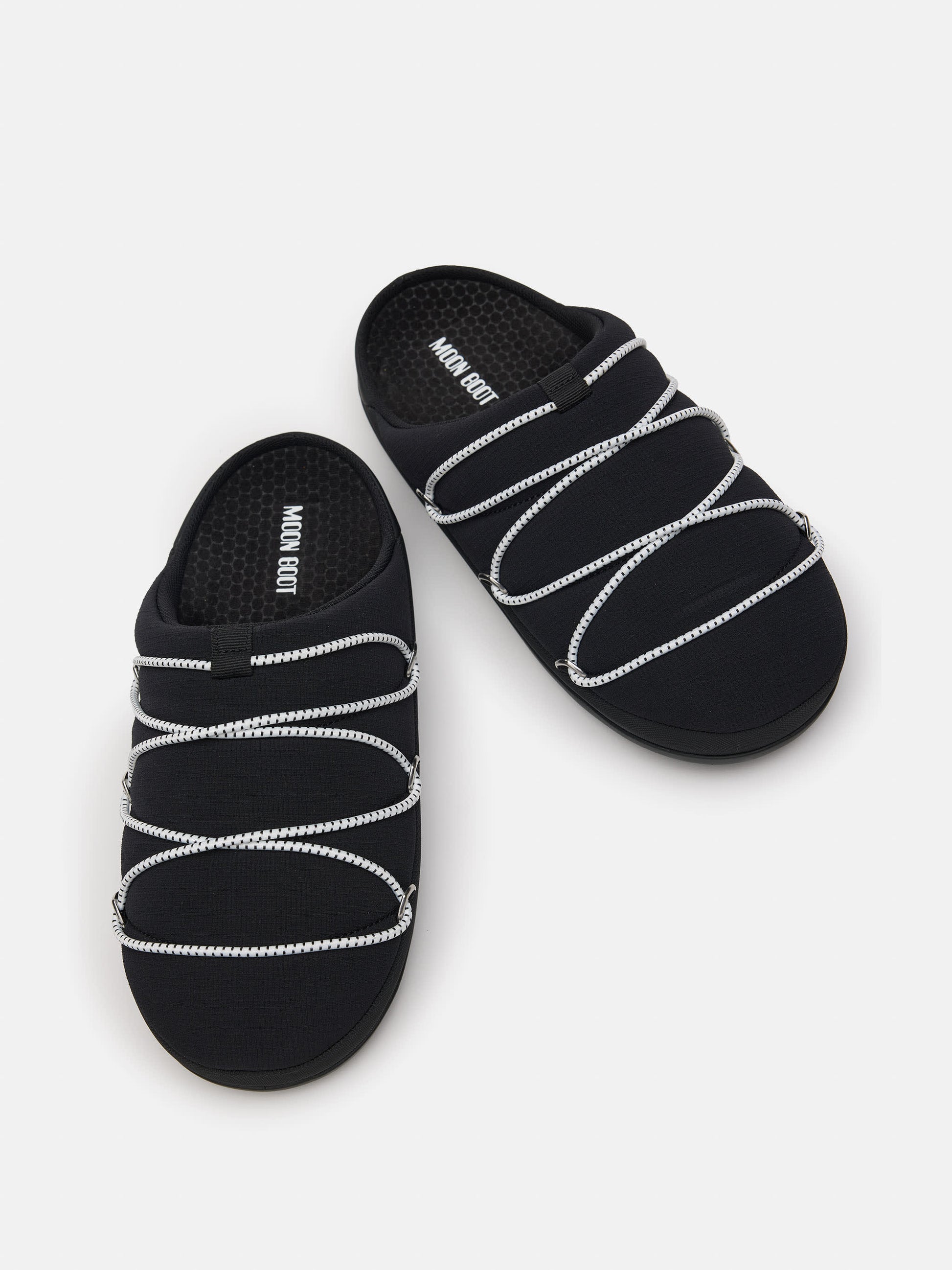 MOON BOOT SOFT SLIPPER BLACK
