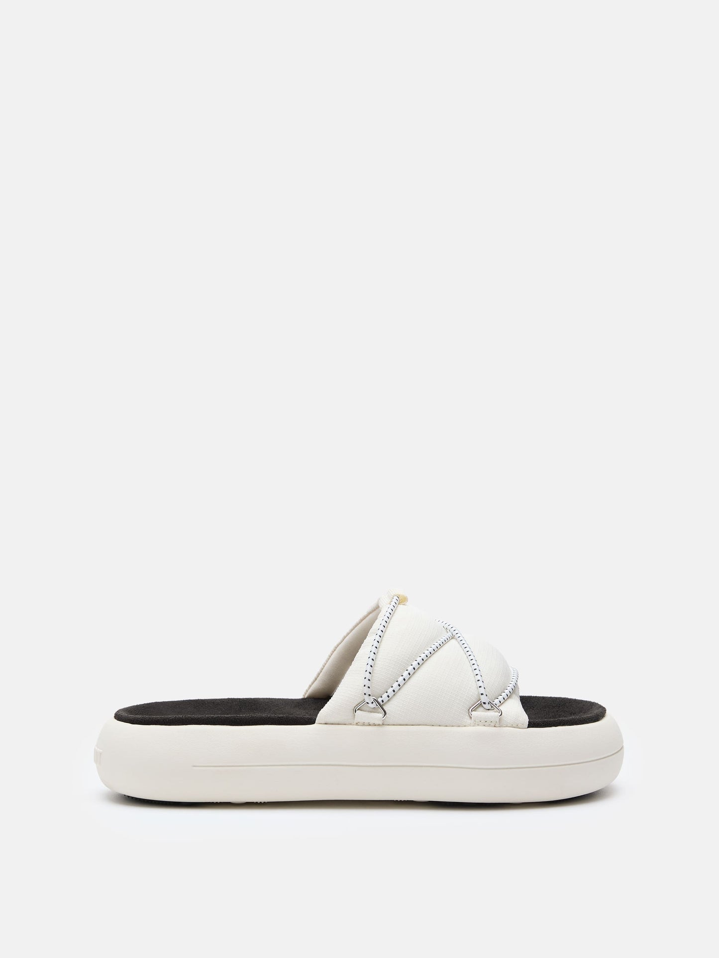 MOON BOOT ICON SLIDE WHITE