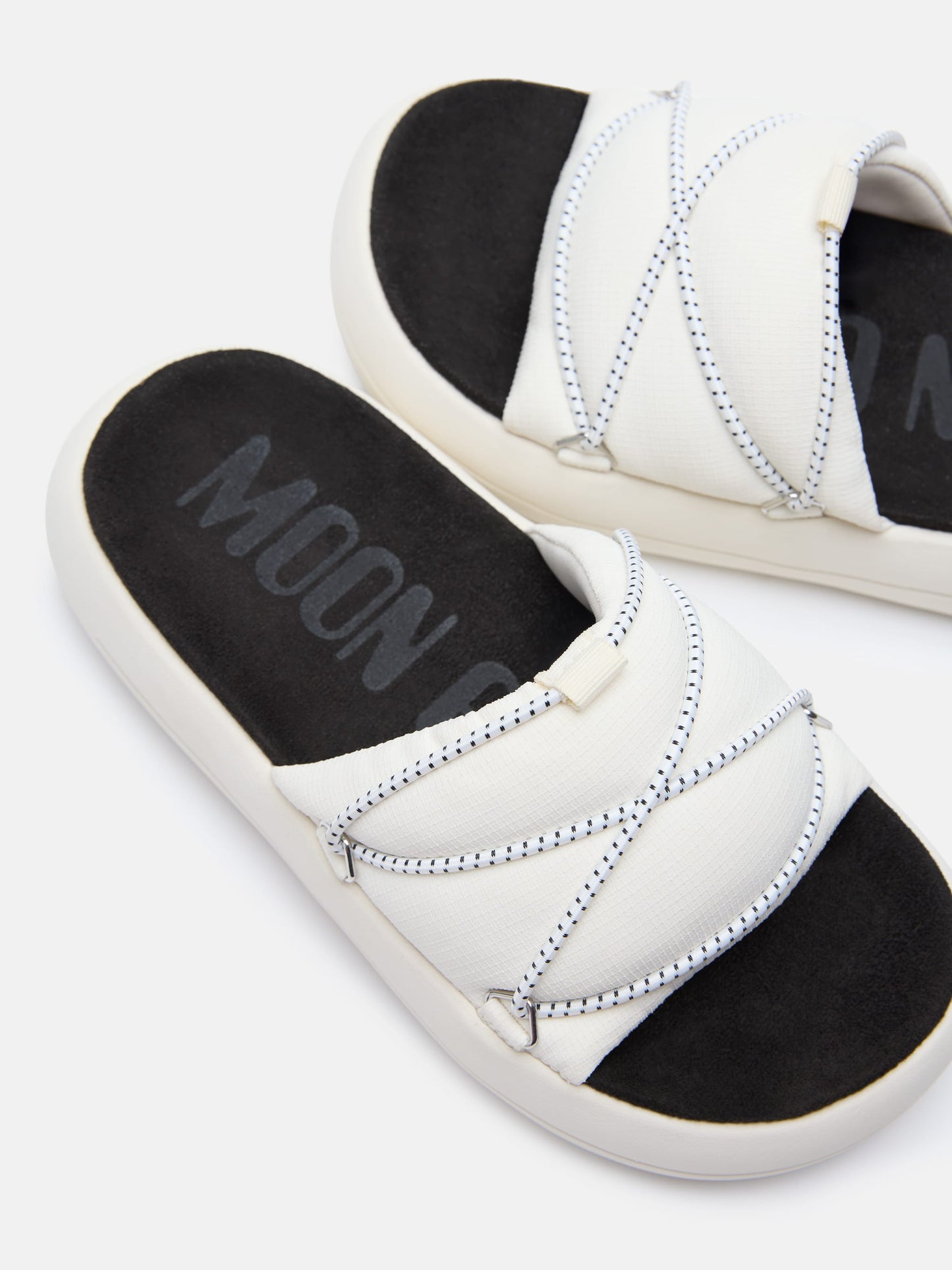 MOON BOOT ICON SLIDE WHITE
