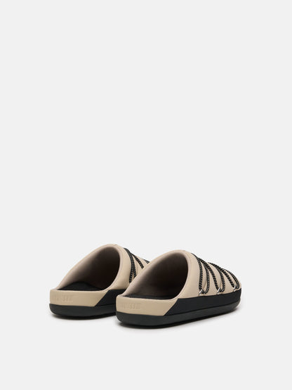 MOON BOOT SOFT SLIPPER BEIGE