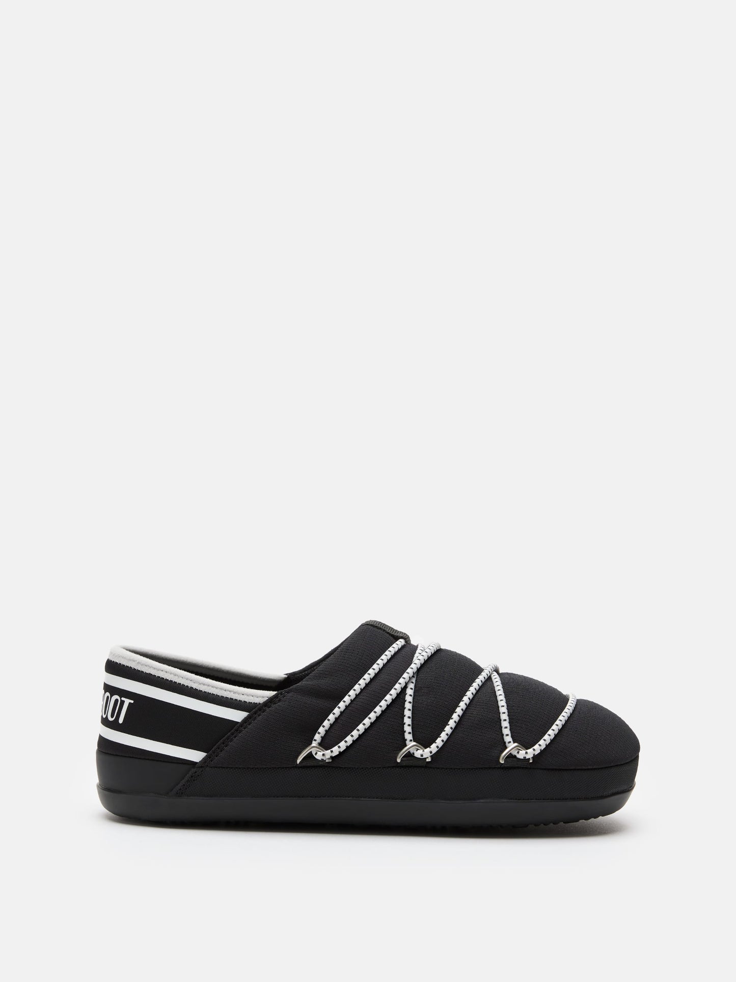 MOON BOOT ICON SLIPPER BLACK