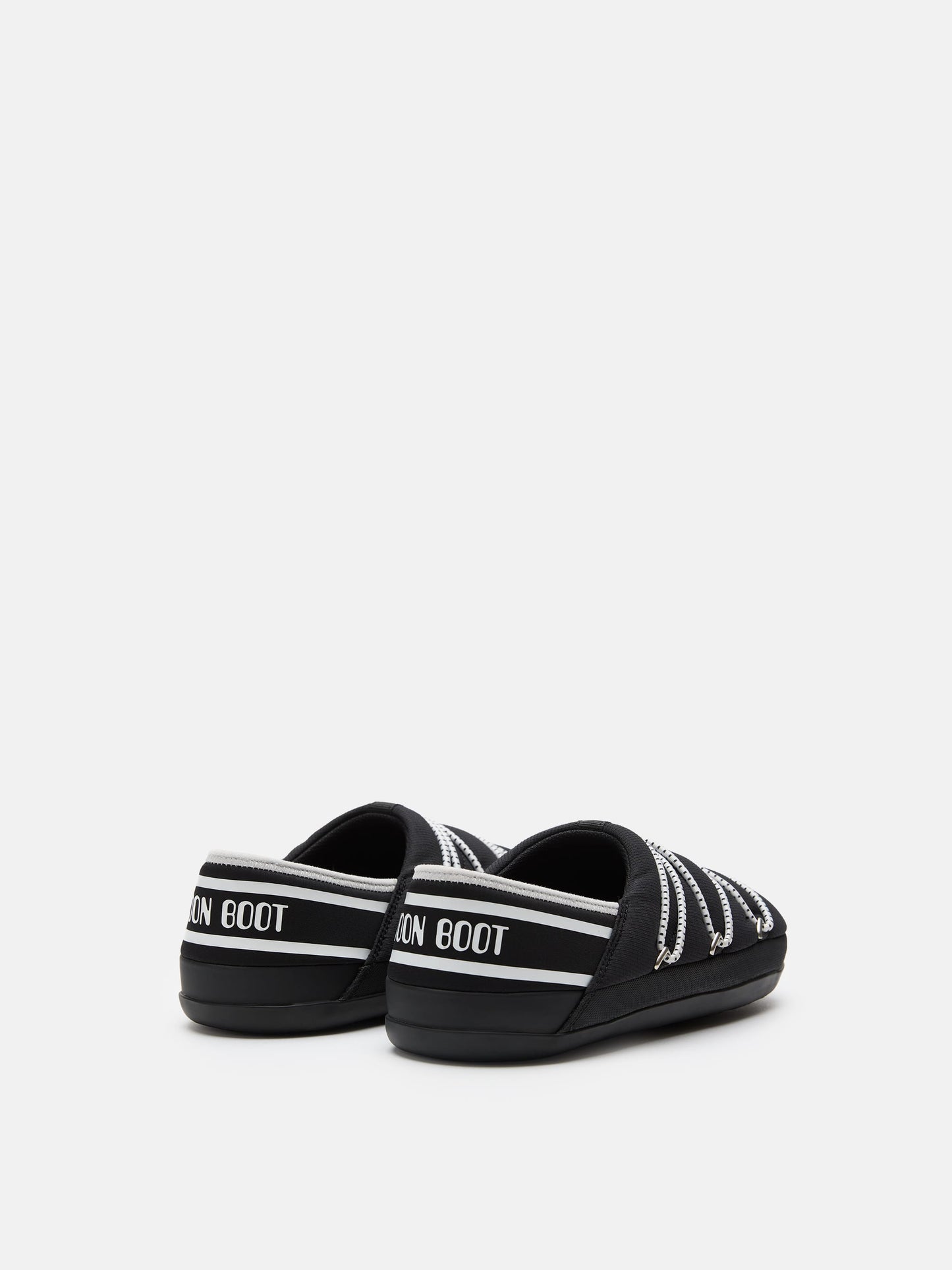 MOON BOOT ICON SLIPPER BLACK