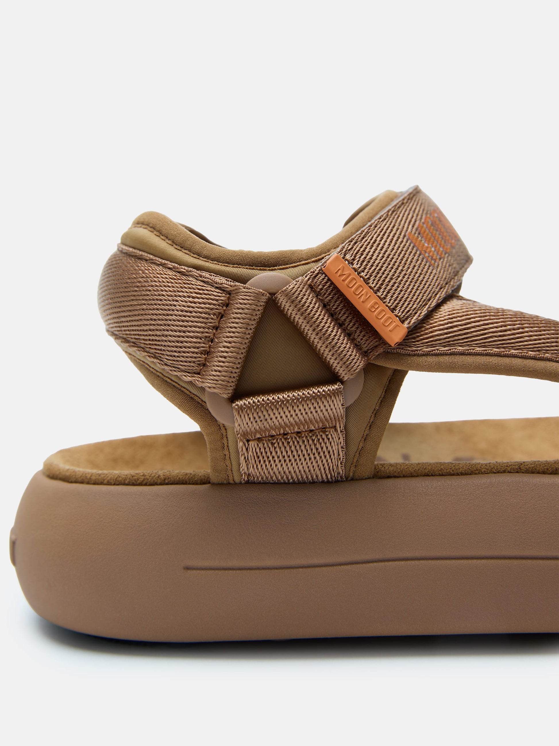 MOON BOOT SUPER SANDAL BROWN