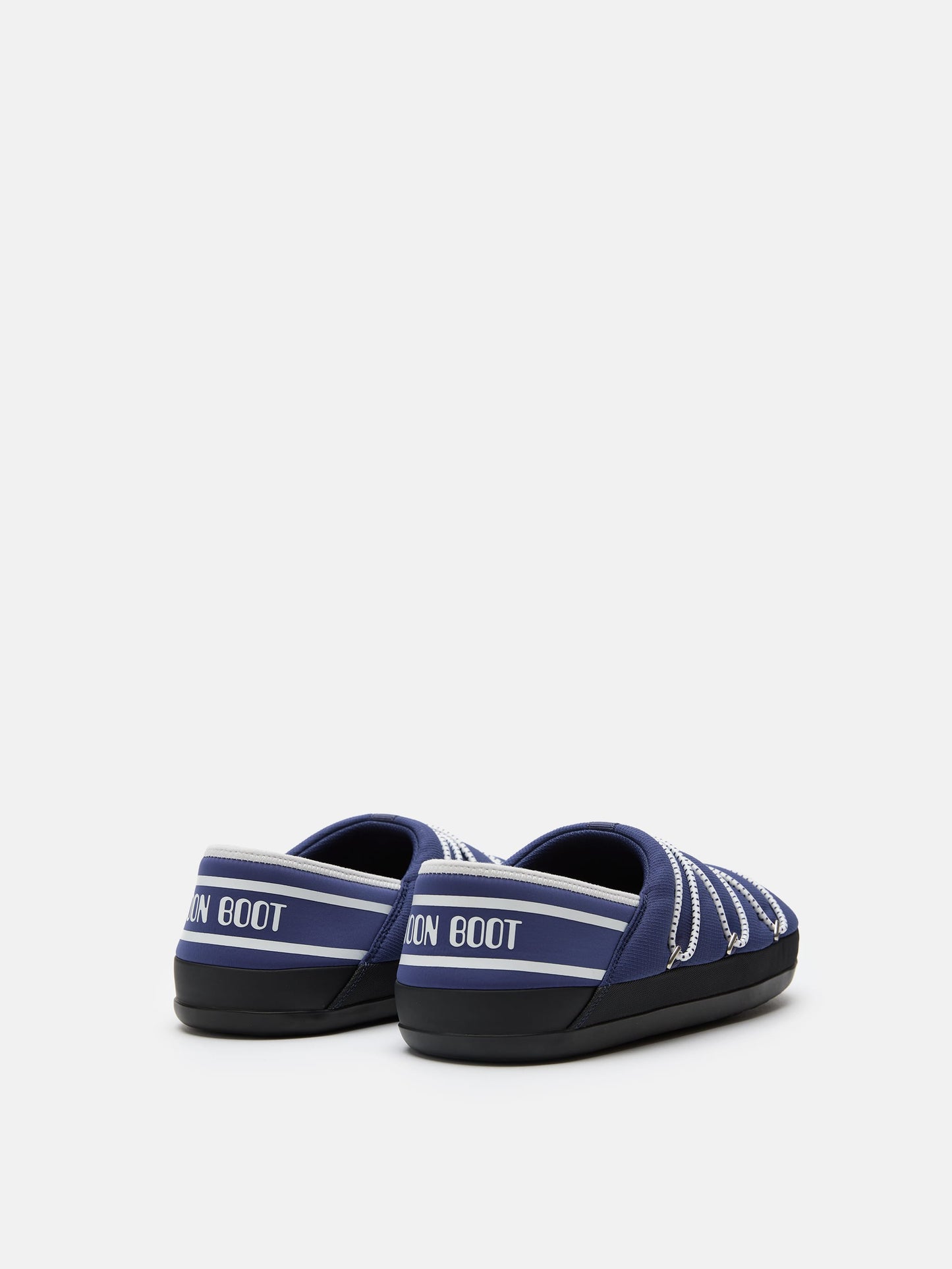 MOON BOOT ICON SLIPPER BLUE