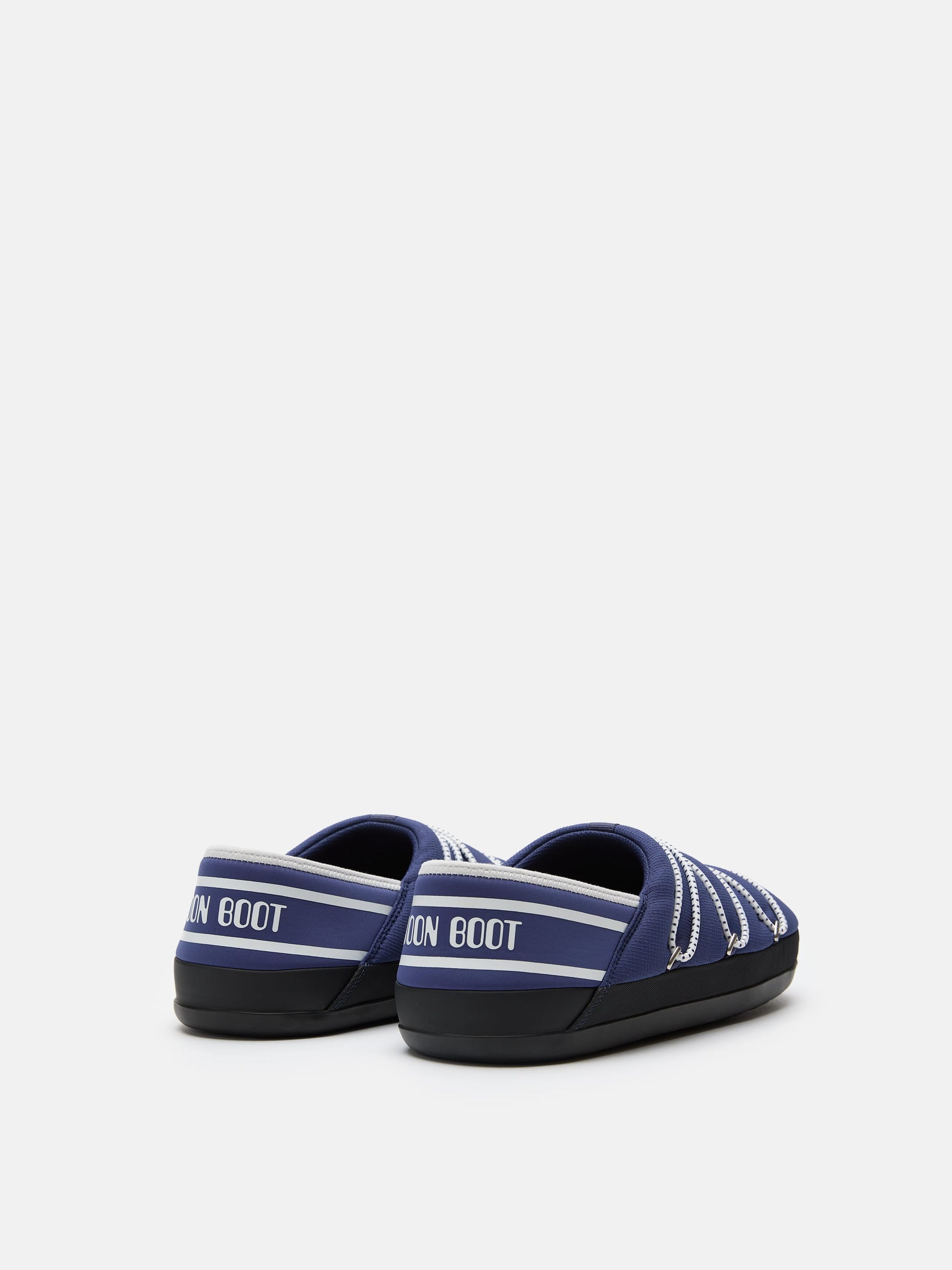 MOON BOOT ICON SLIPPER BLUE