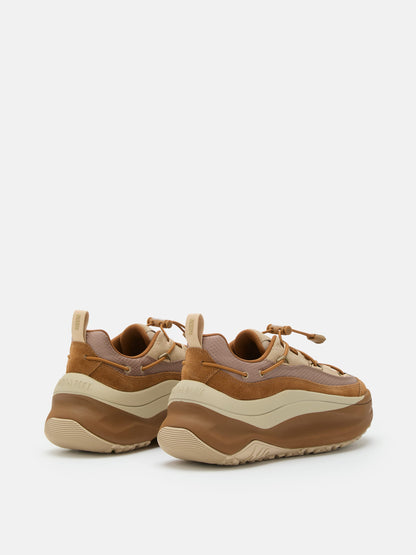 MOON BOOT MOON247 XLACE BROWN SNEAKERS