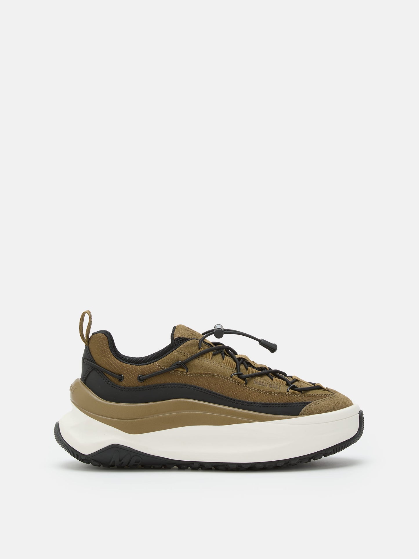 MOON BOOT MOON247 XLACE KHAKI SNEAKERS