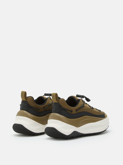 MOON BOOT MOON247 XLACE KHAKI SNEAKERS