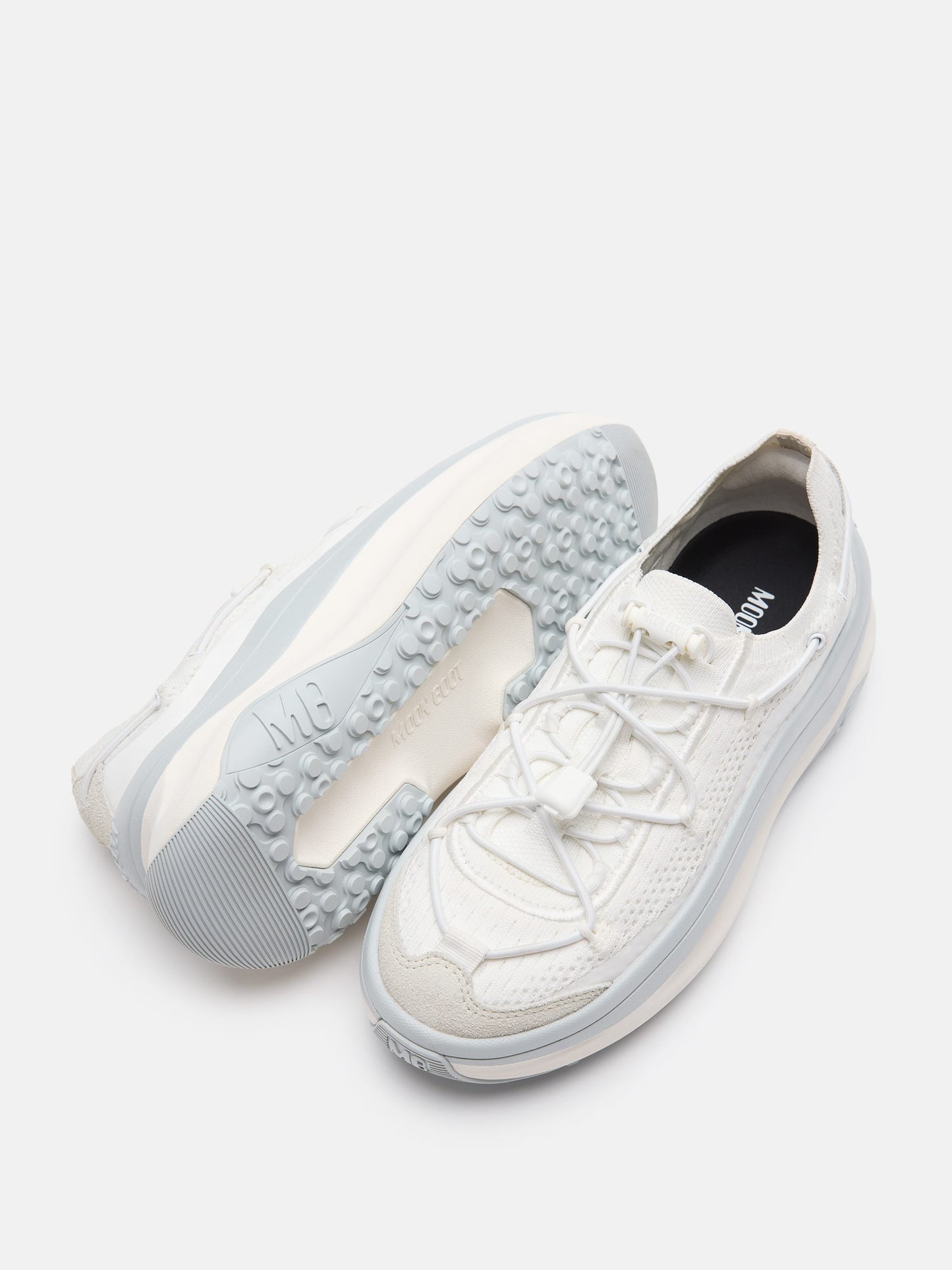 MOON BOOT MOON247 XLACE WHITE SNEAKERS