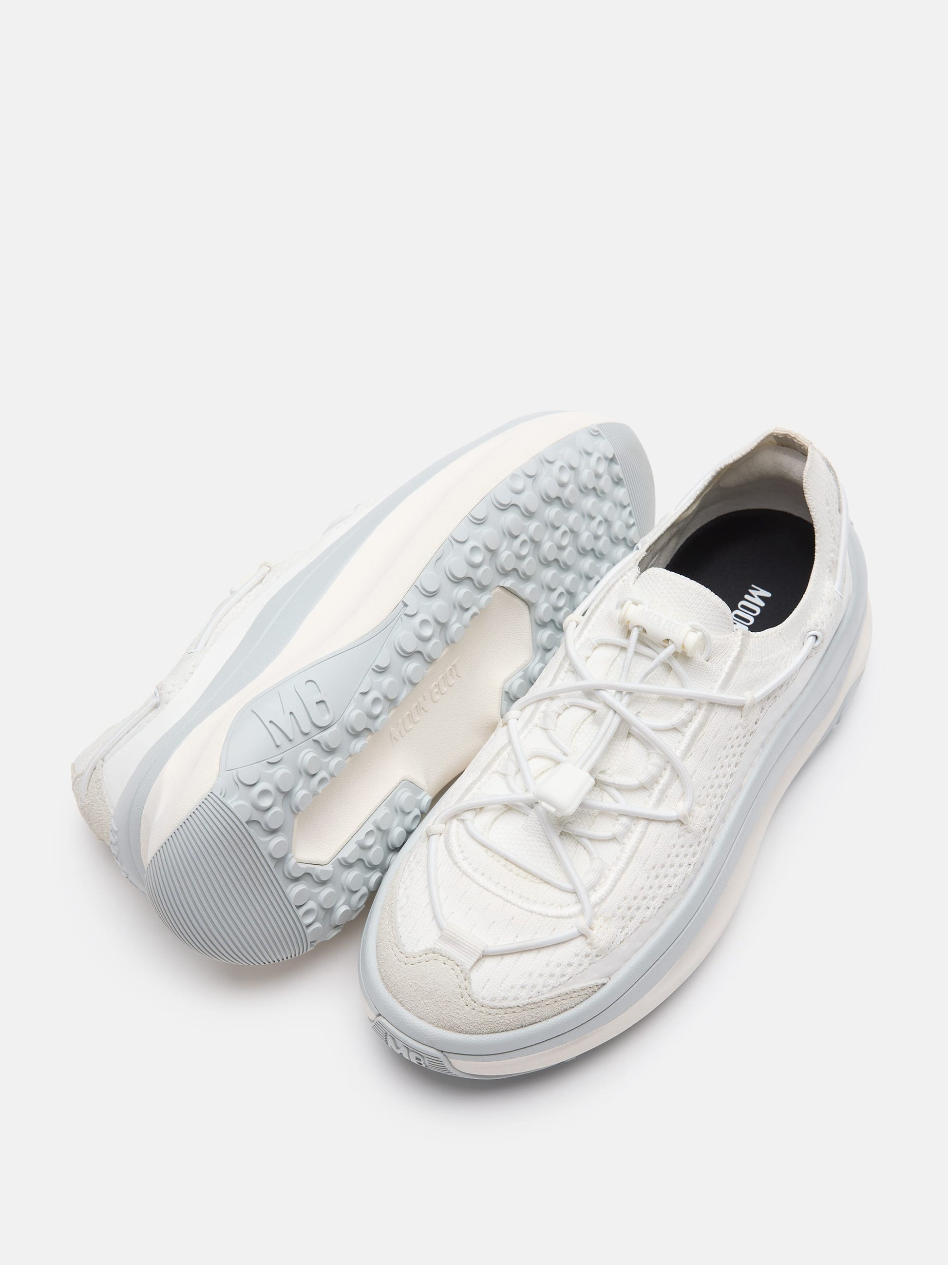 MOON BOOT MOON247 XLACE WHITE SNEAKERS