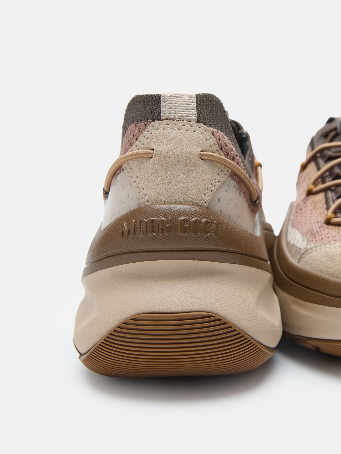 MOON BOOT MOON247 XLACE BROWN SNEAKERS