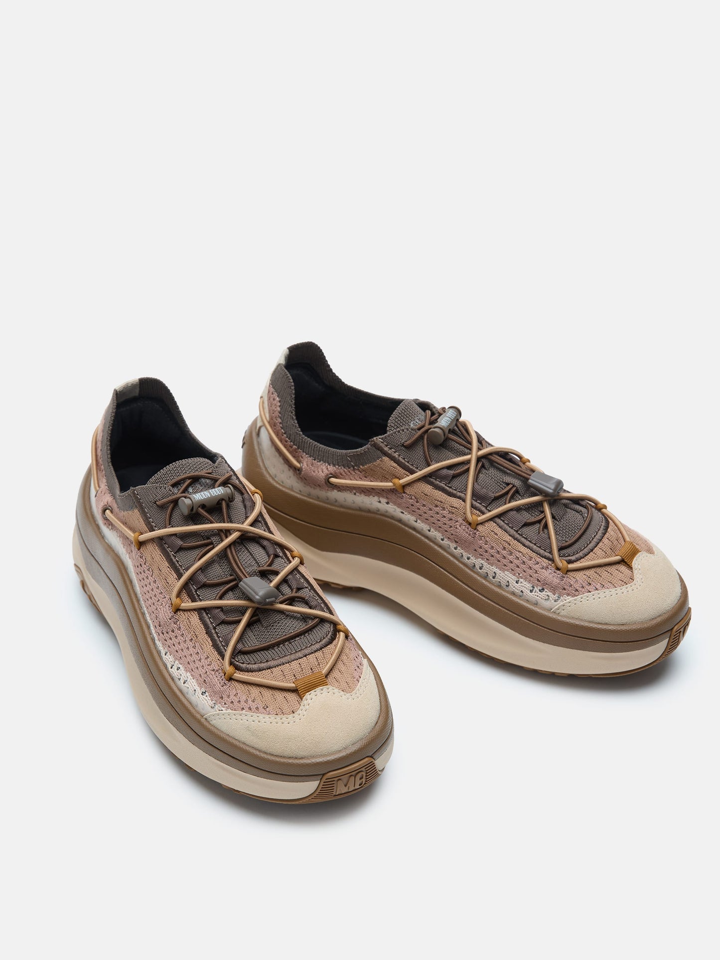 MOON BOOT MOON247 XLACE BROWN SNEAKERS