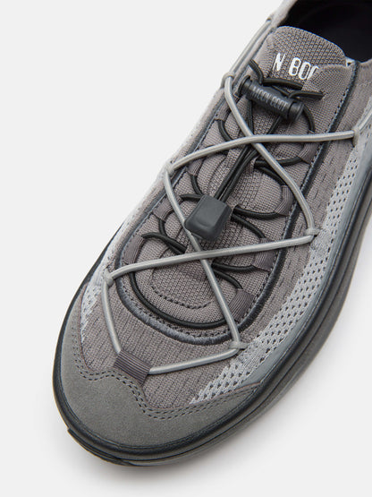 MOON BOOT MOON247 XLACE GRAY SNEAKERS