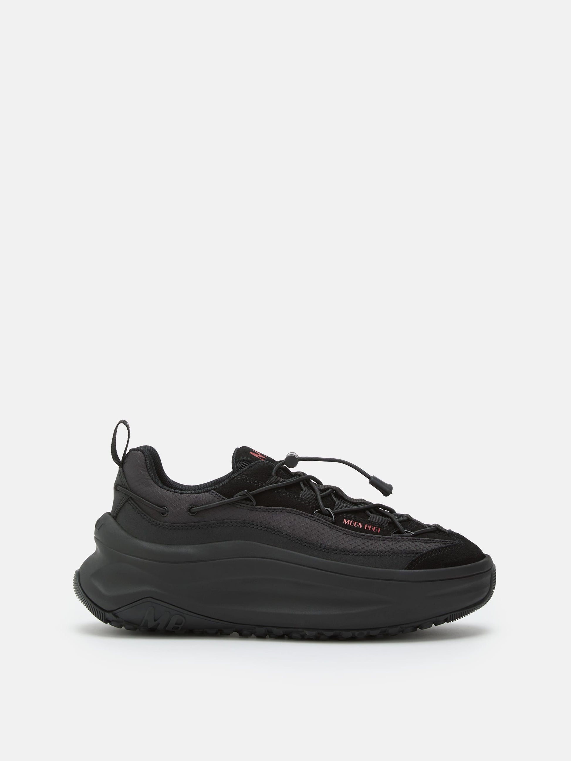 MOON BOOT MOON247 XLACE BLACK SNEAKERS