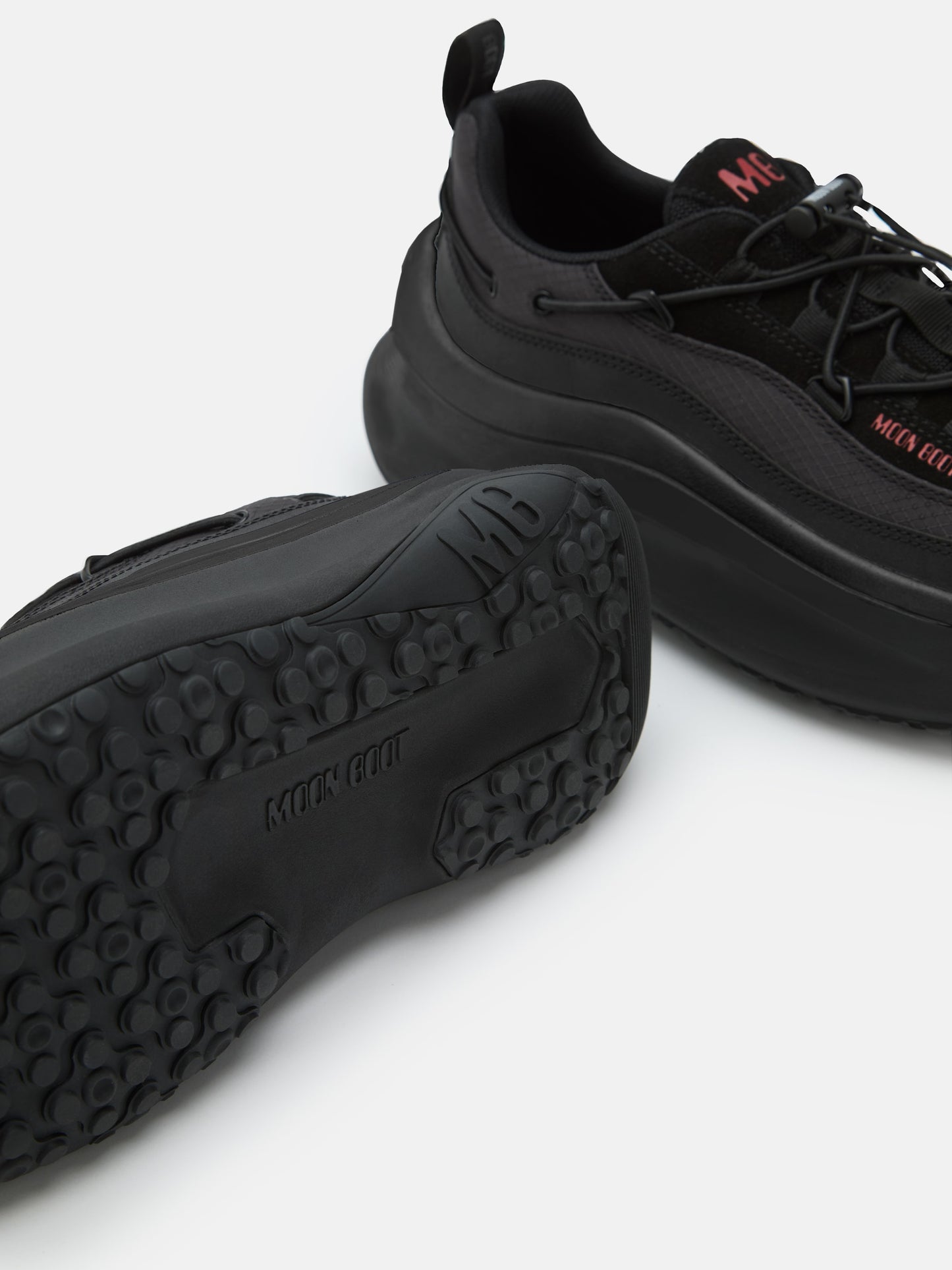 MOON BOOT MOON247 XLACE BLACK SNEAKERS